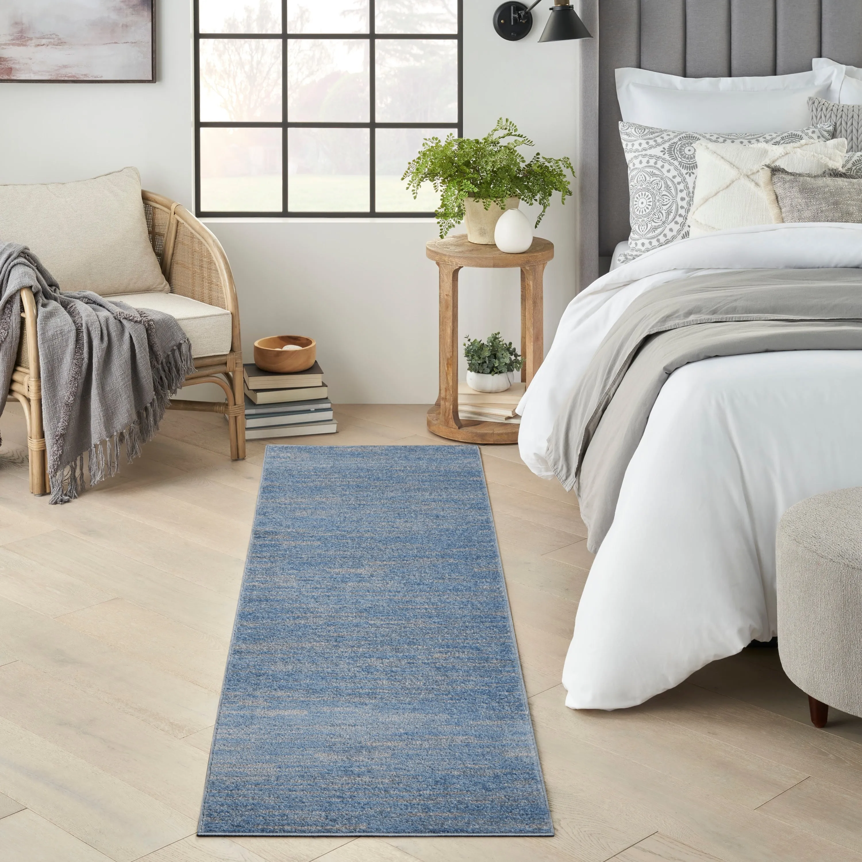 Nourison Modern Solid Indoor/Outdoor Area Rug