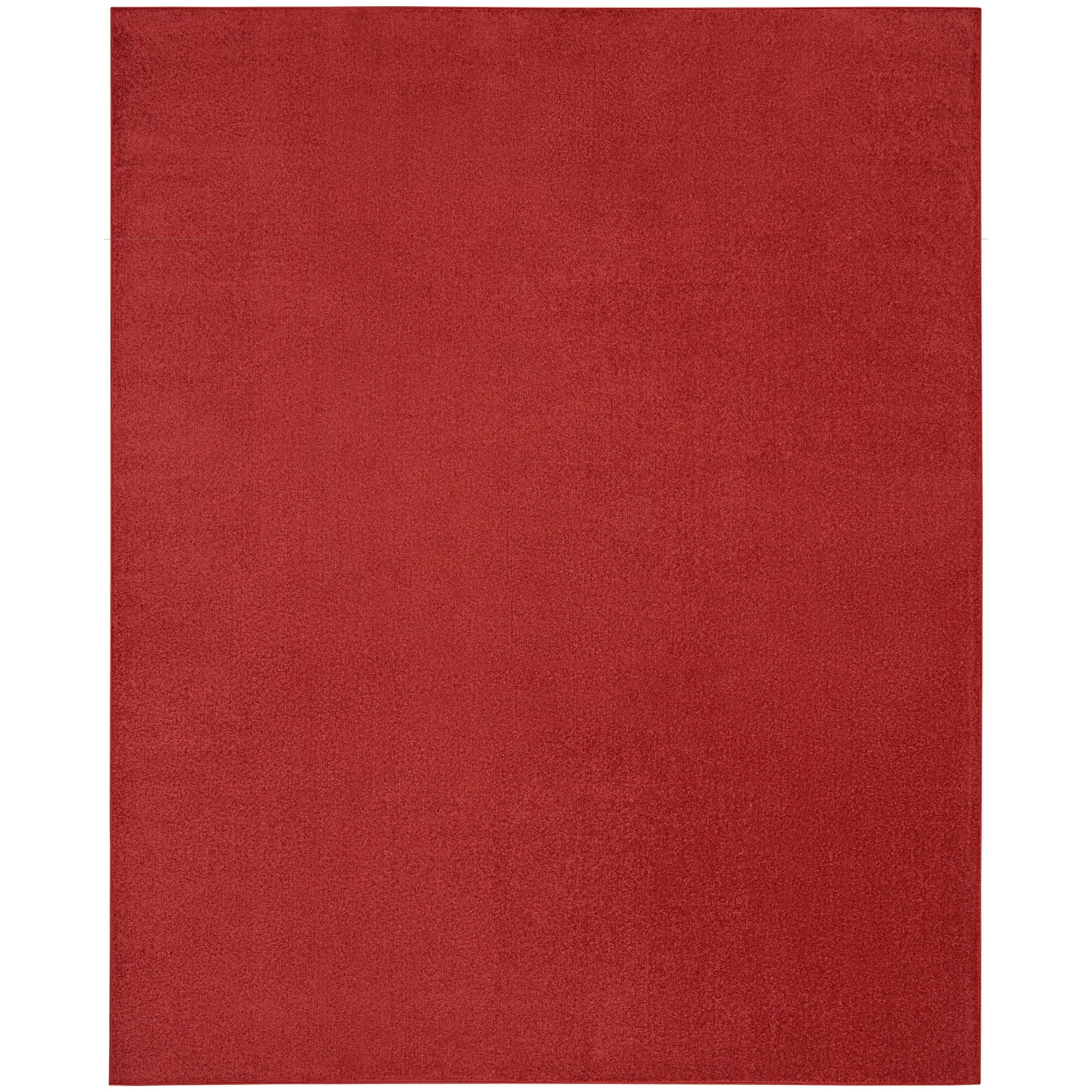 Nourison Modern Solid Indoor/Outdoor Area Rug
