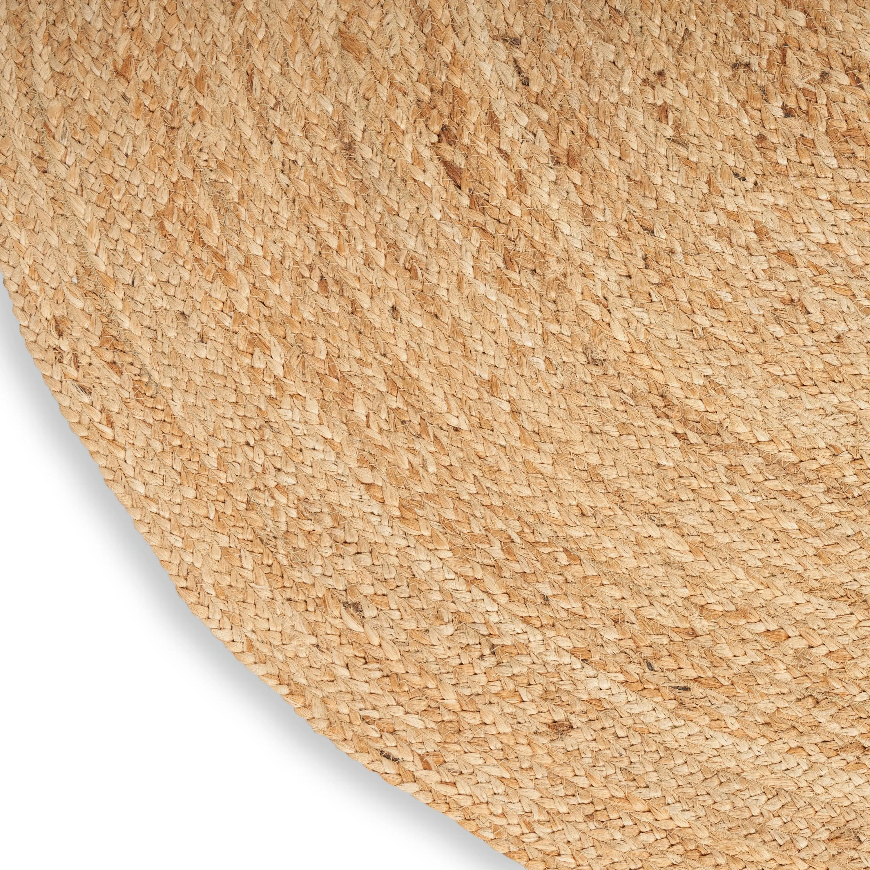 Nourison Natural Jute Indoor Solid Area Rug