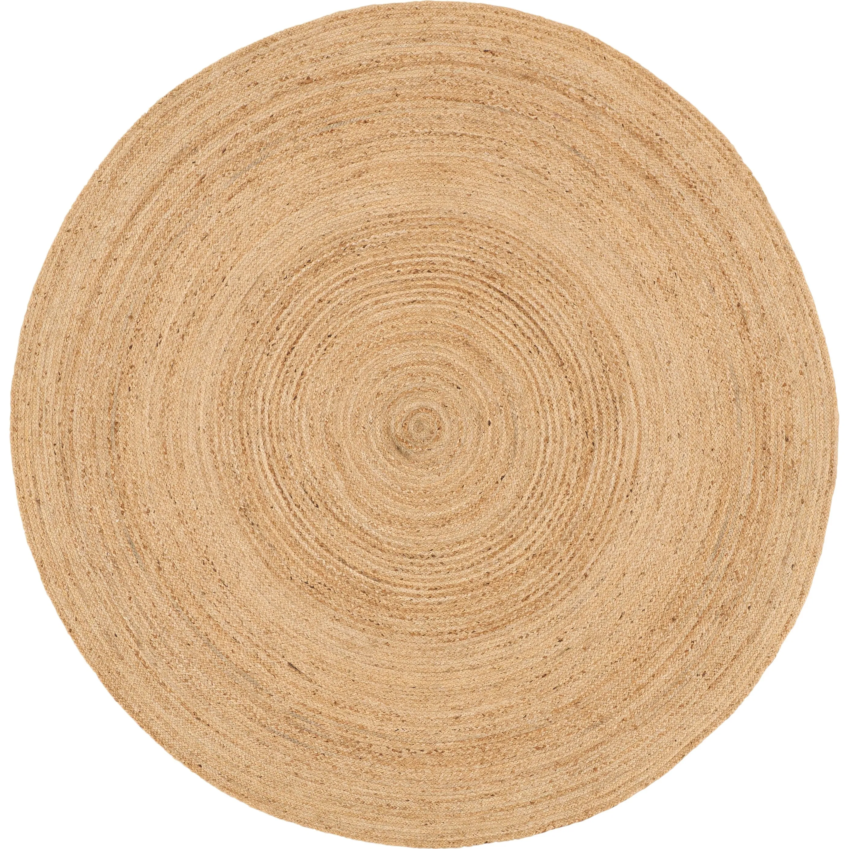 Nourison Natural Jute Indoor Solid Area Rug