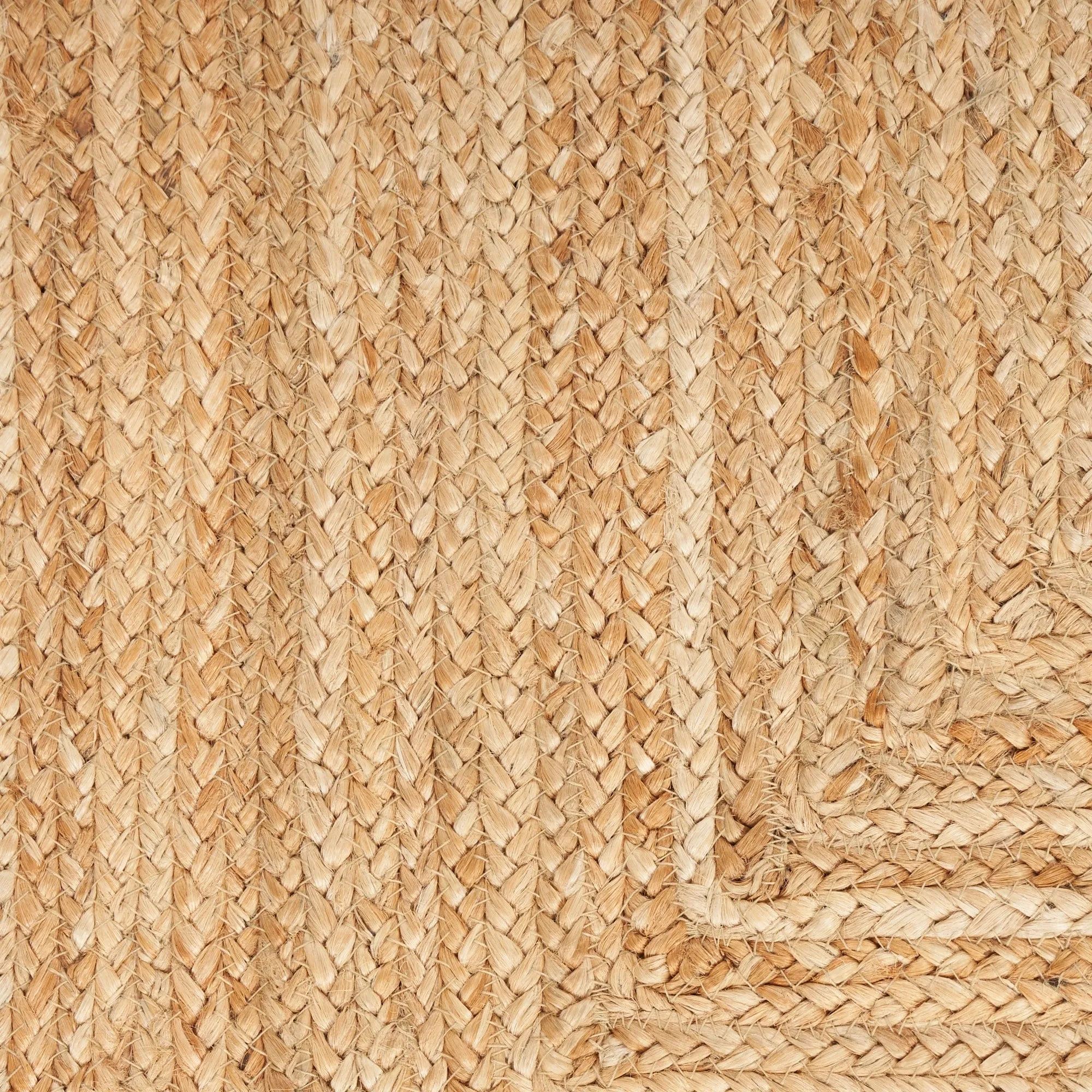 Nourison Natural Jute Indoor Solid Area Rug