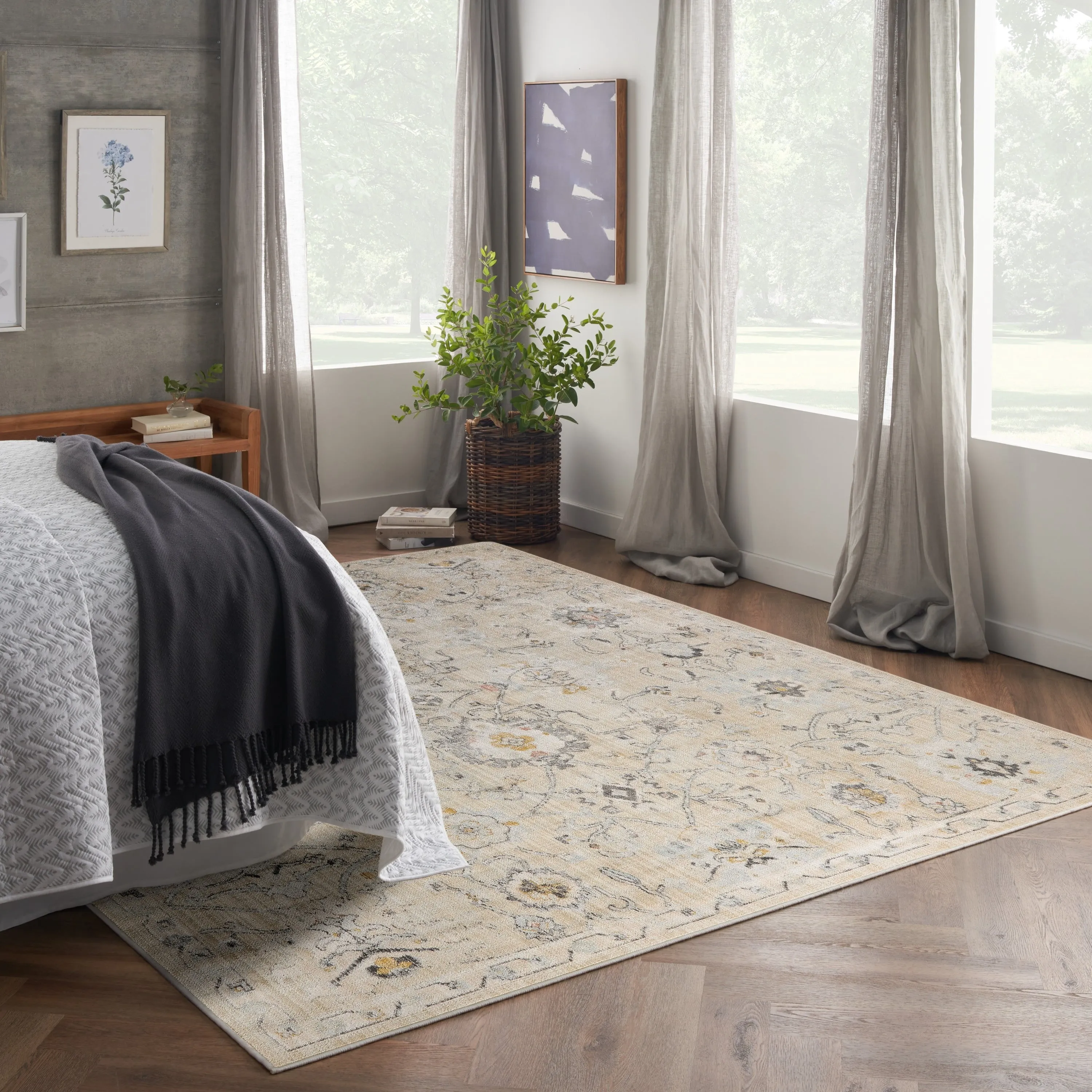 Nourison Oushak Home Indoor Persian Area Rug