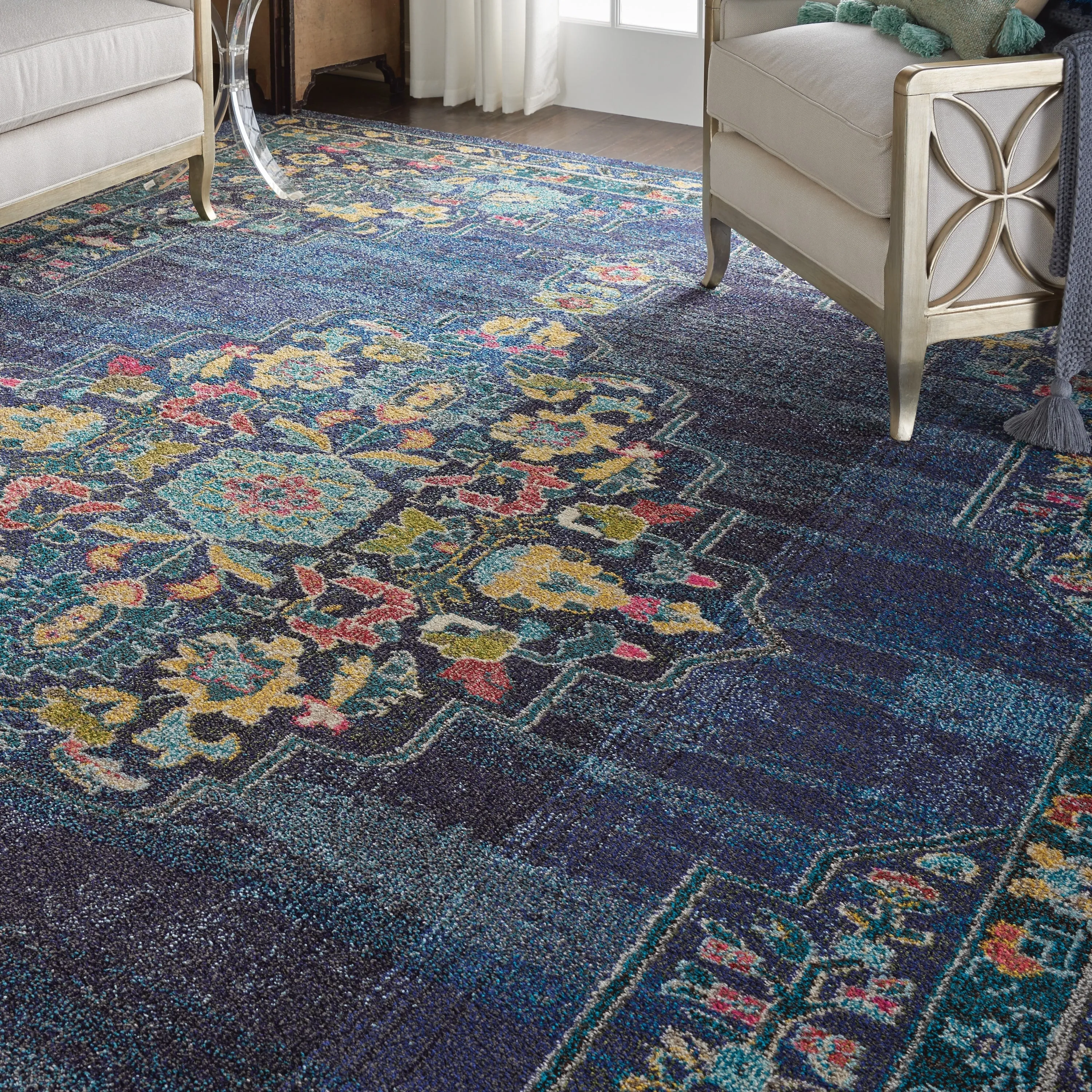 Nourison Passionate Persian Vintage Medallion Area Rug