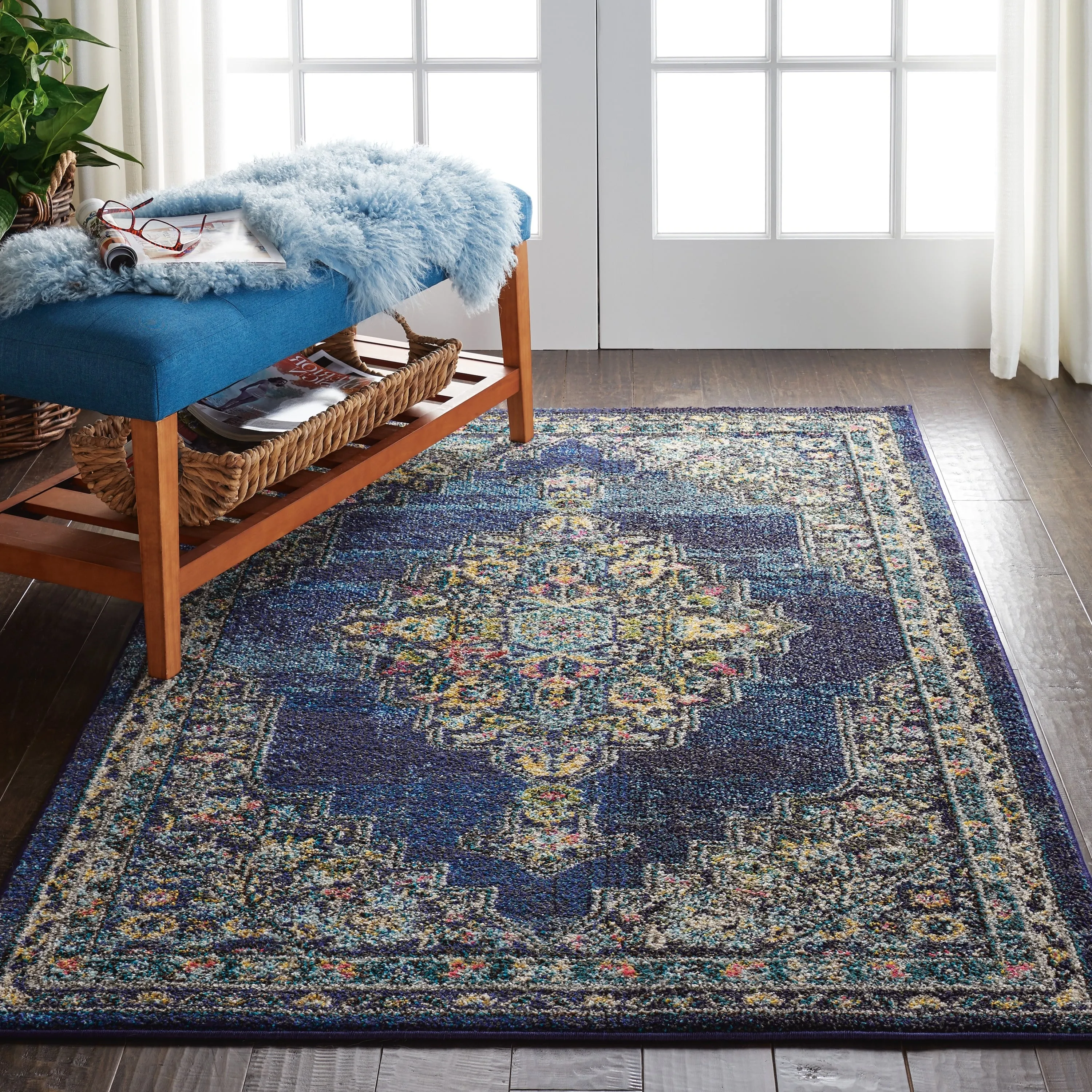 Nourison Passionate Persian Vintage Medallion Area Rug