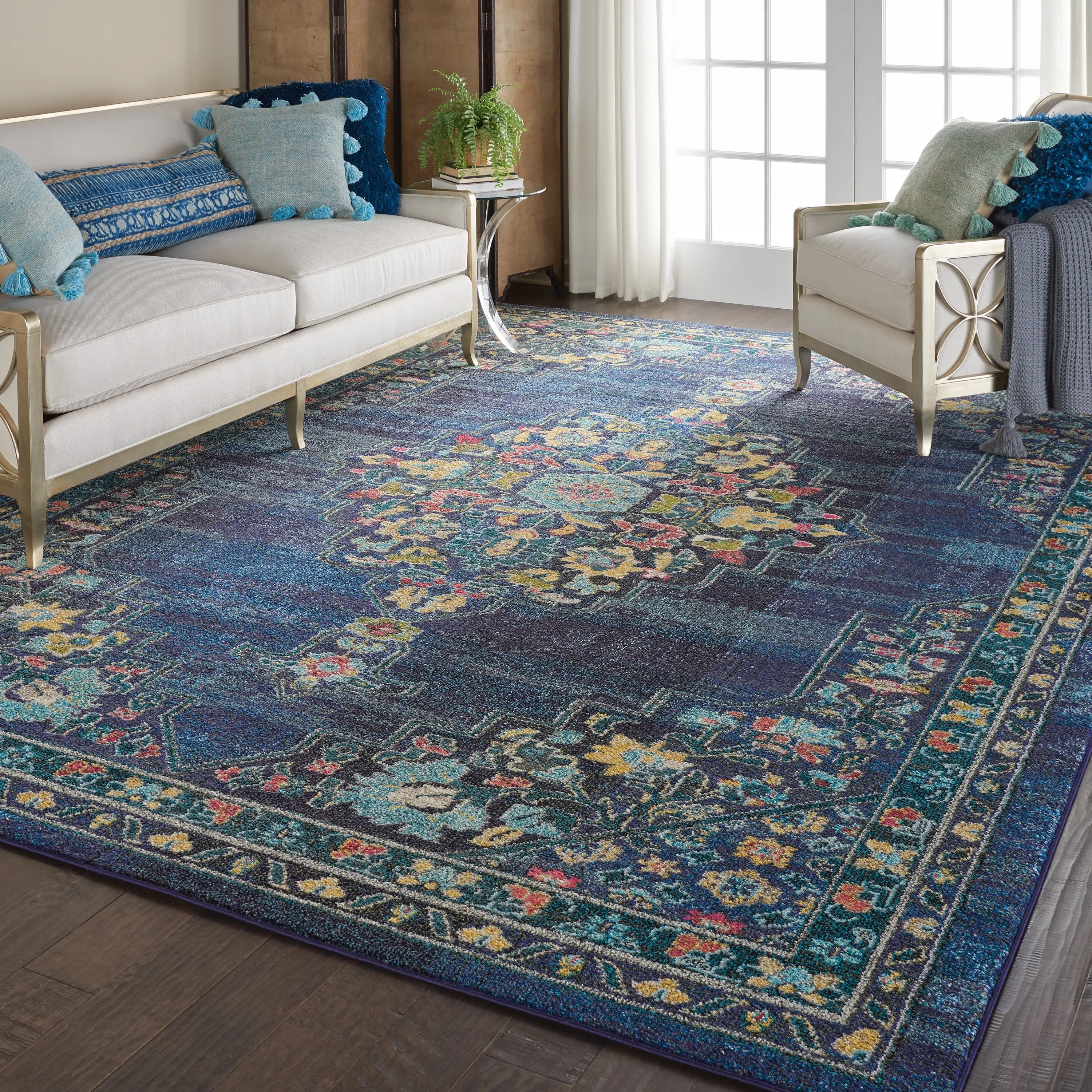 Nourison Passionate Persian Vintage Medallion Area Rug