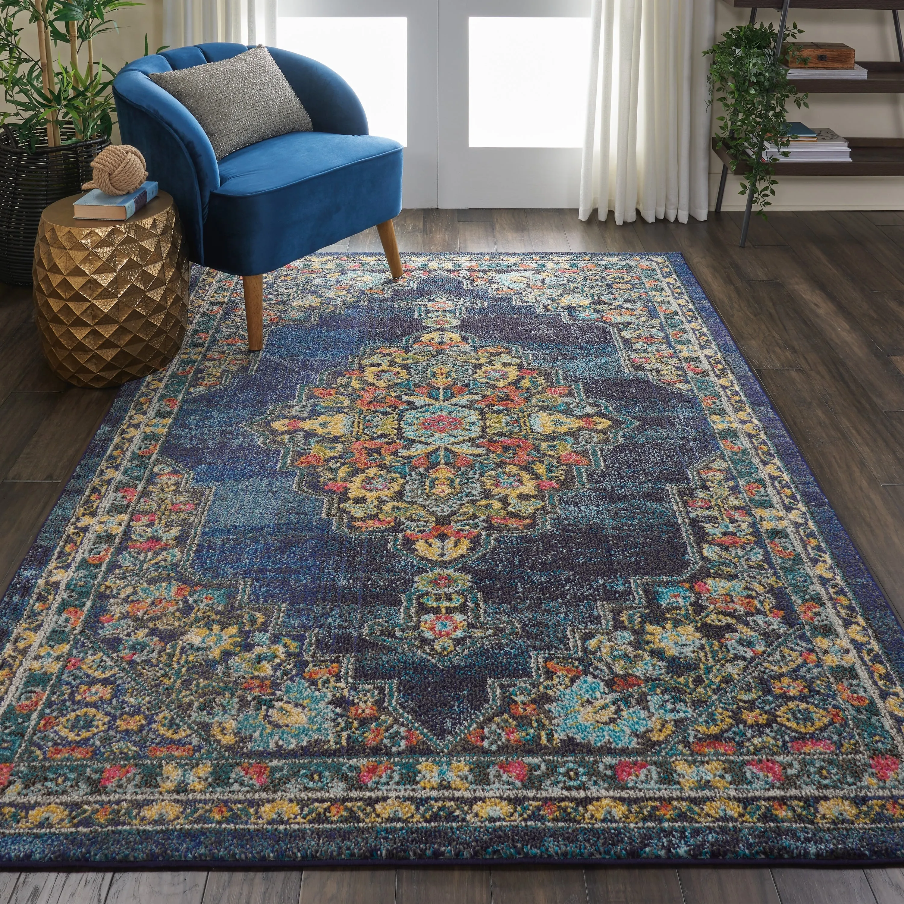 Nourison Passionate Persian Vintage Medallion Area Rug