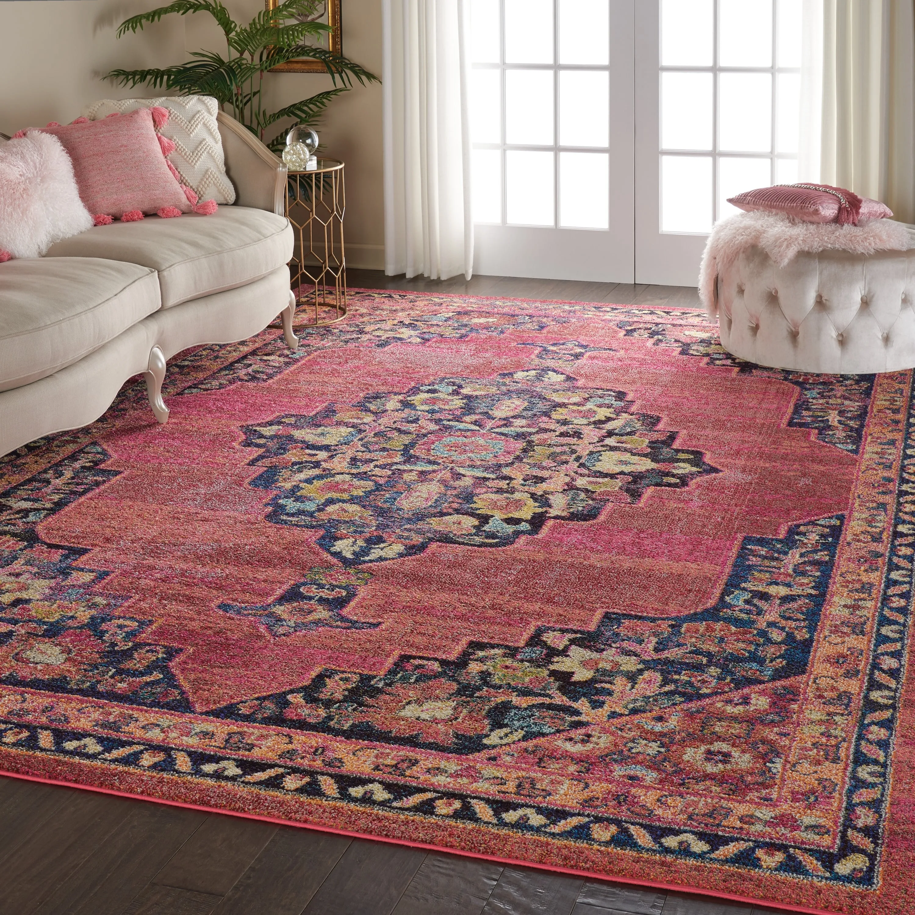 Nourison Passionate Persian Vintage Medallion Area Rug