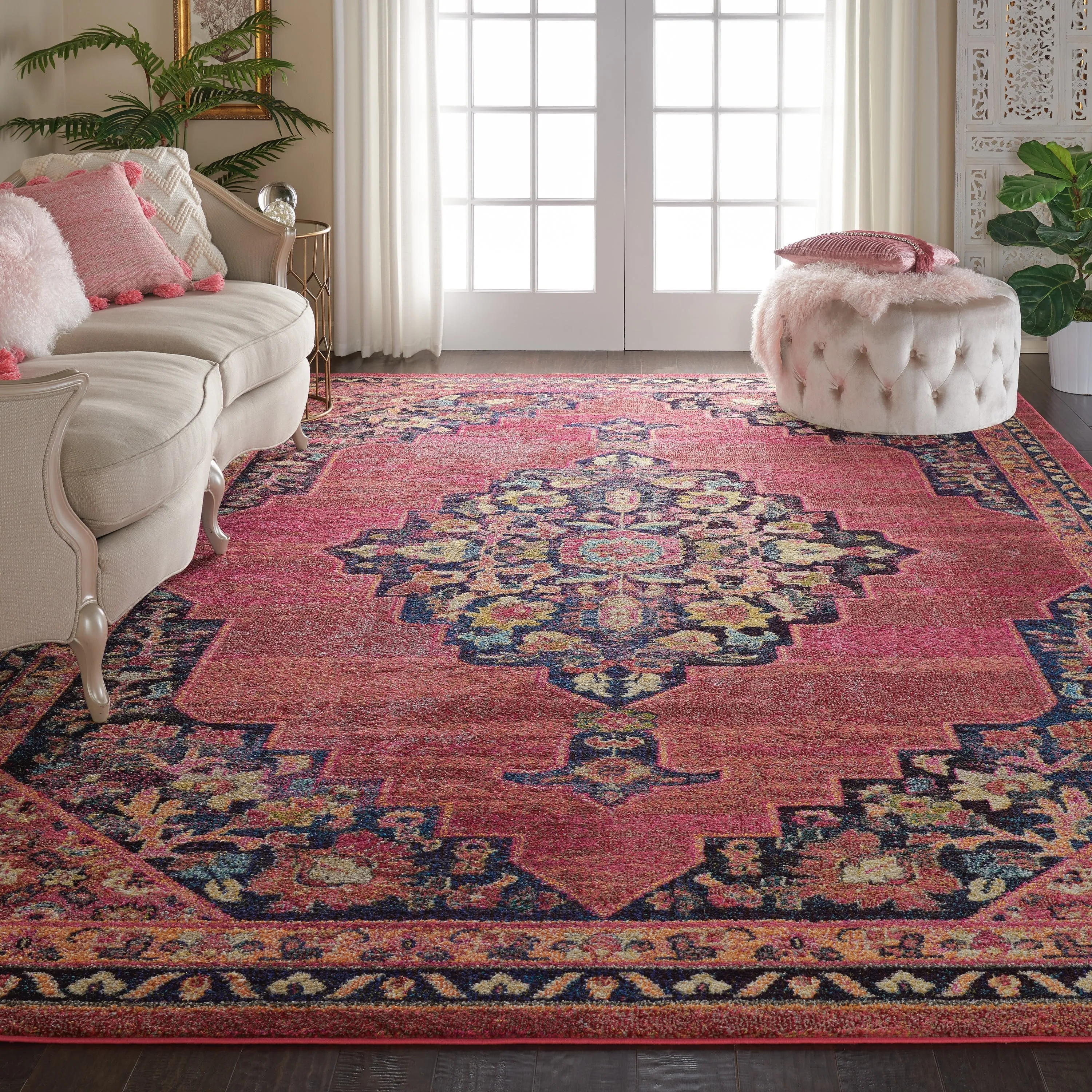 Nourison Passionate Persian Vintage Medallion Area Rug