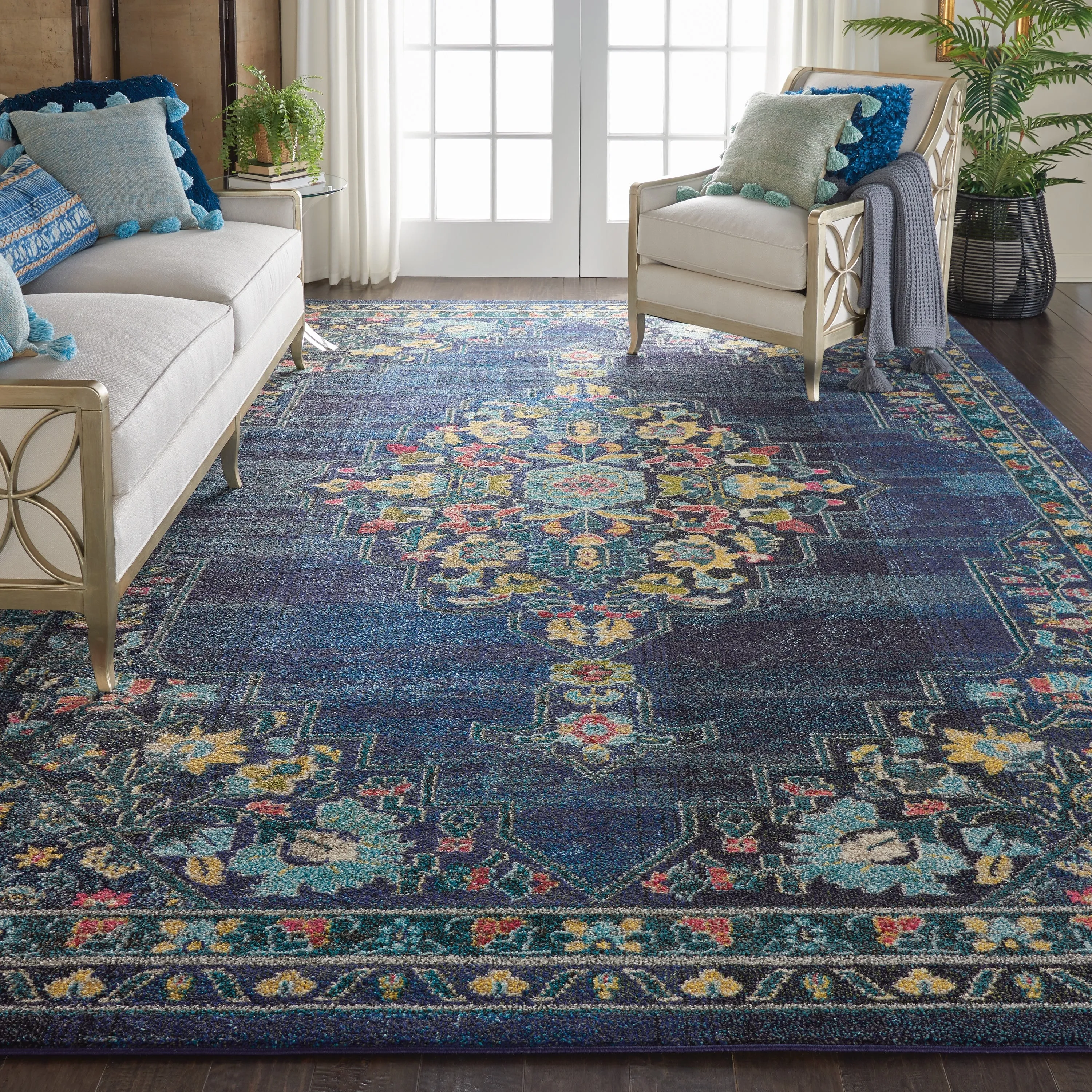 Nourison Passionate Persian Vintage Medallion Area Rug