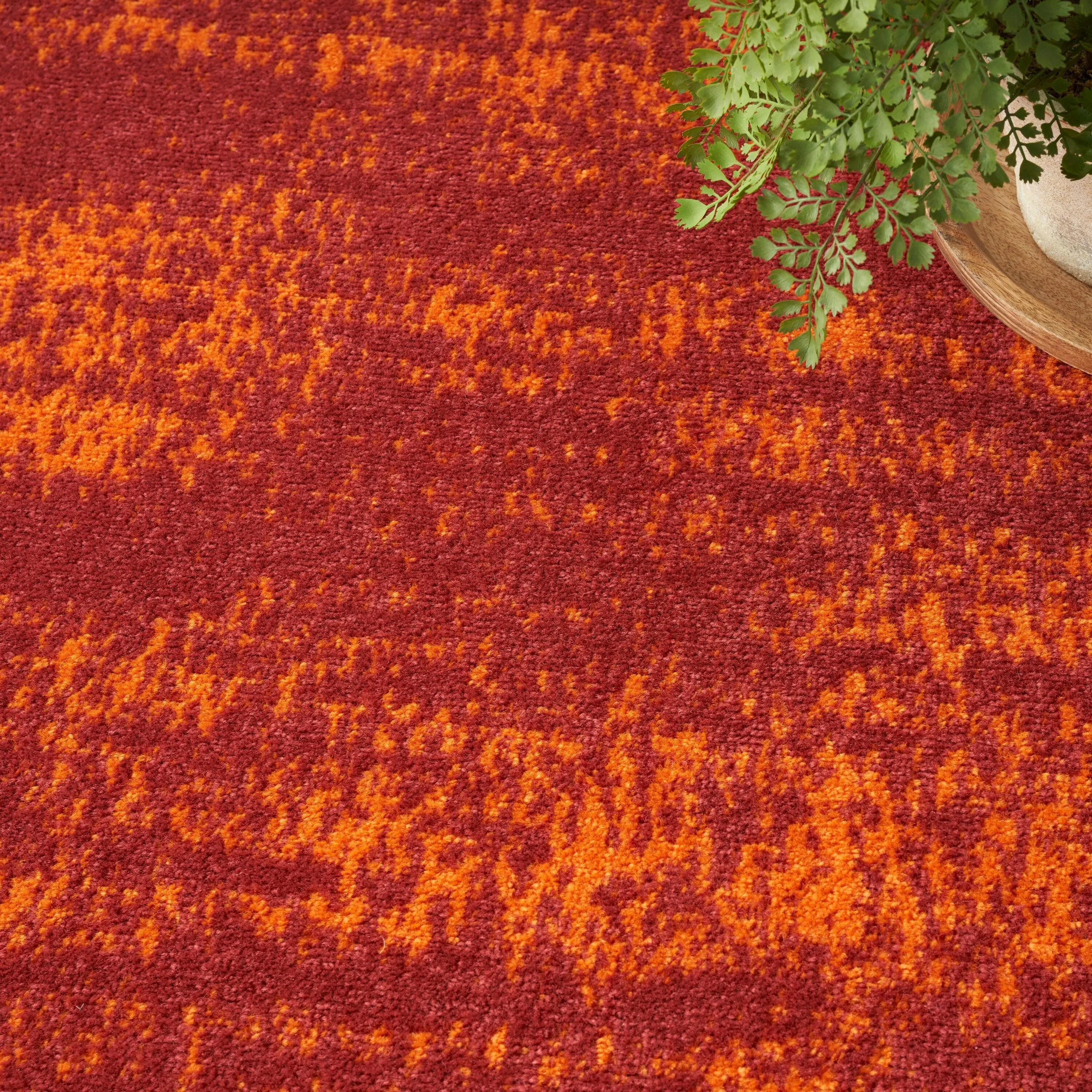 Nourison Sandy Indoor/Outdoor Abstract Area Rug