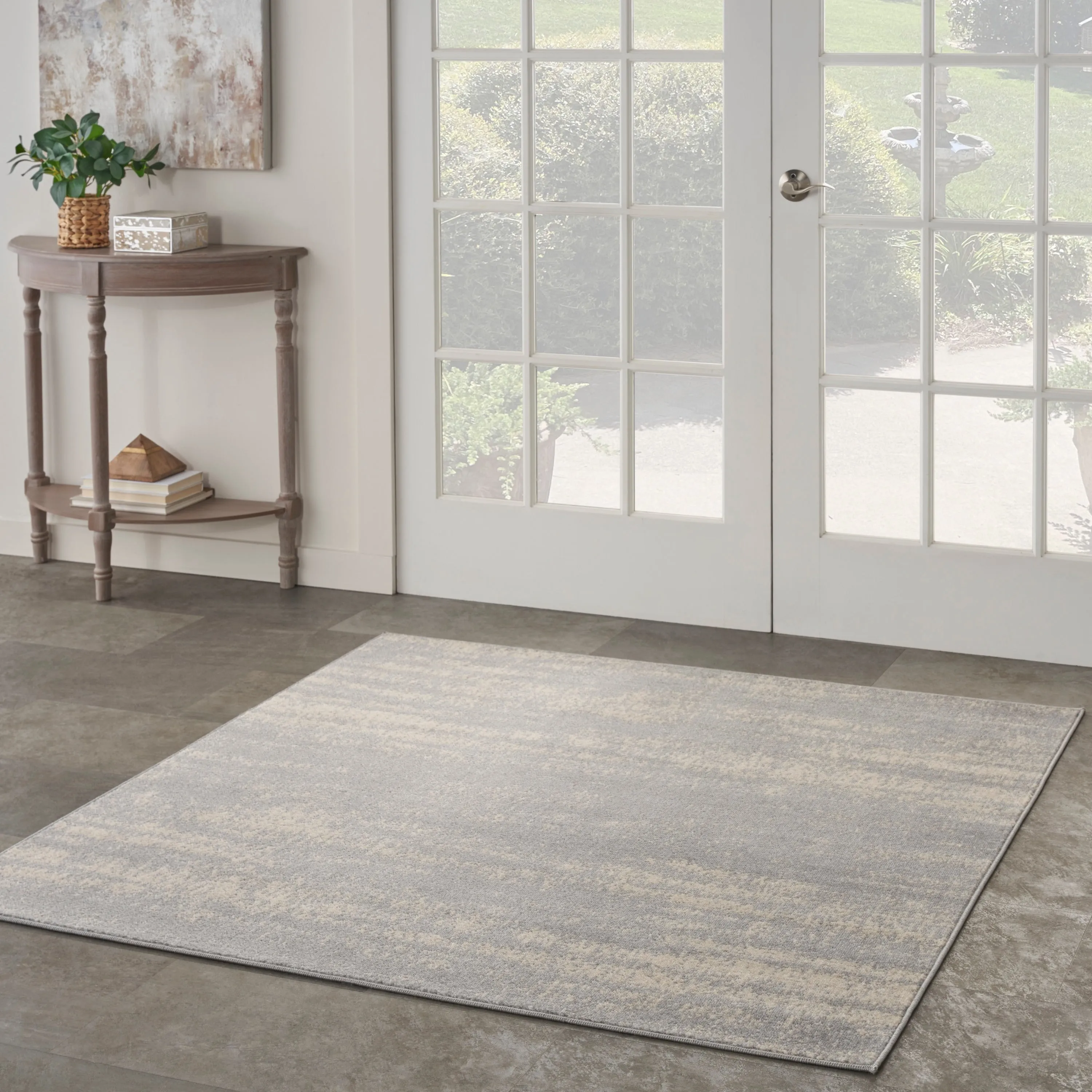 Nourison Sandy Indoor/Outdoor Abstract Area Rug