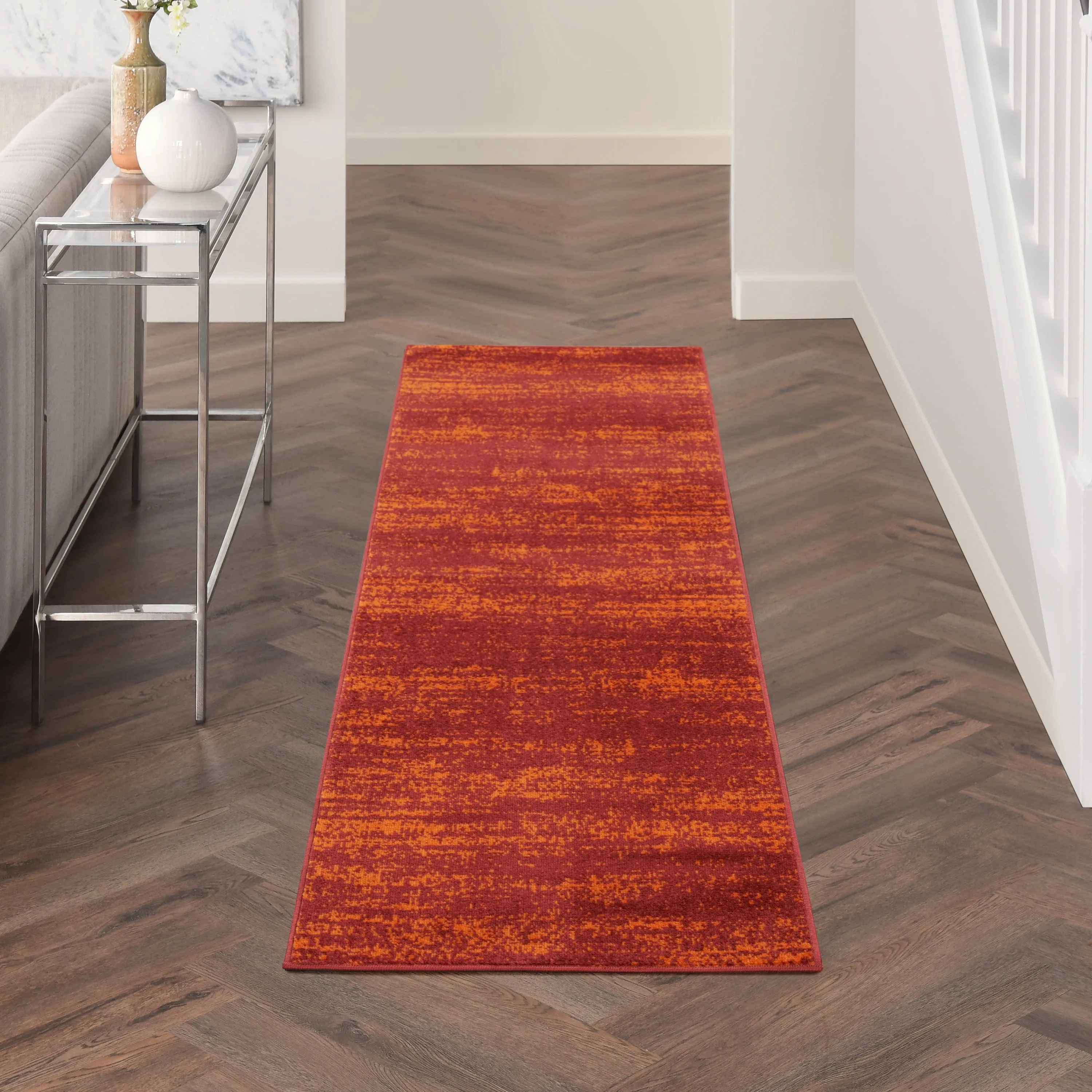 Nourison Sandy Indoor/Outdoor Abstract Area Rug