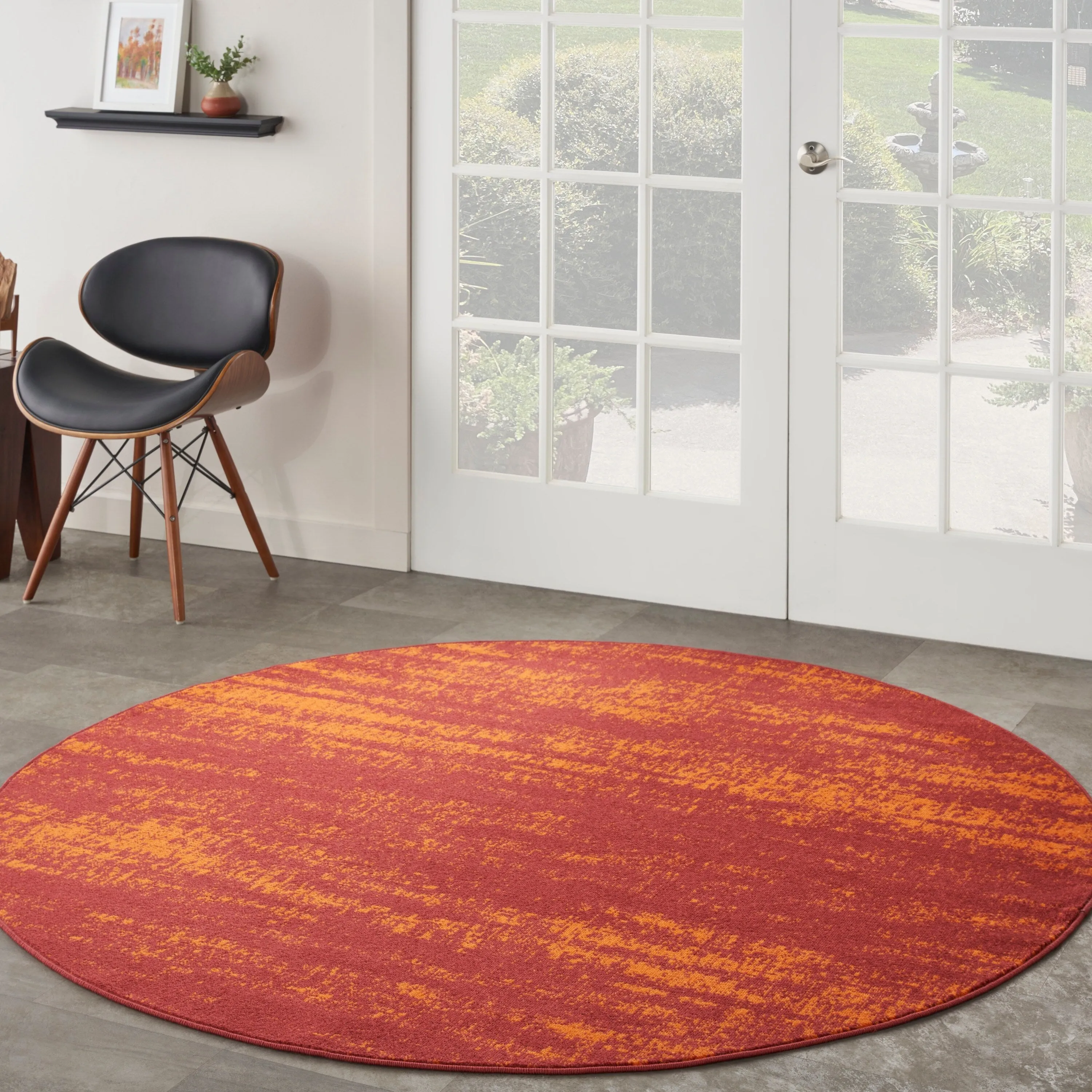 Nourison Sandy Indoor/Outdoor Abstract Area Rug