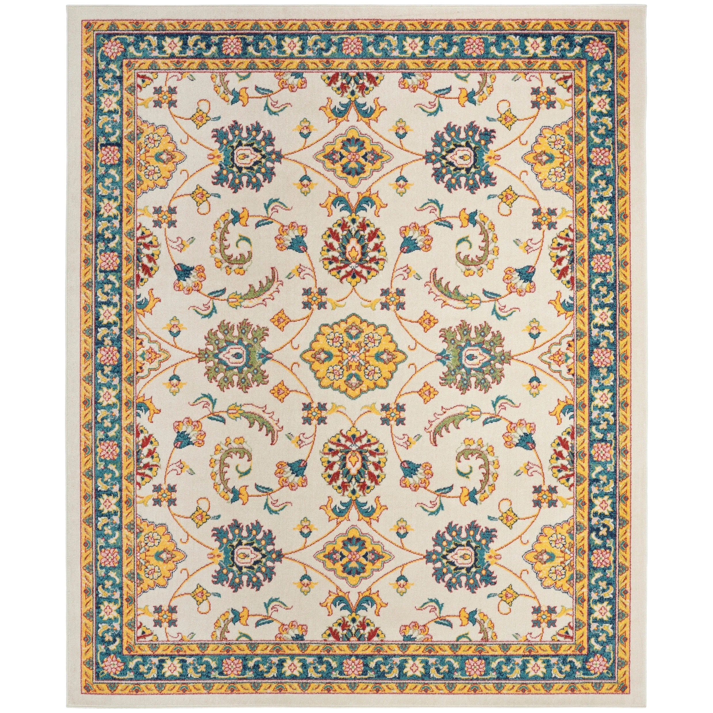 Nourison Sandy Indoor/Outdoor Persian Area Rug