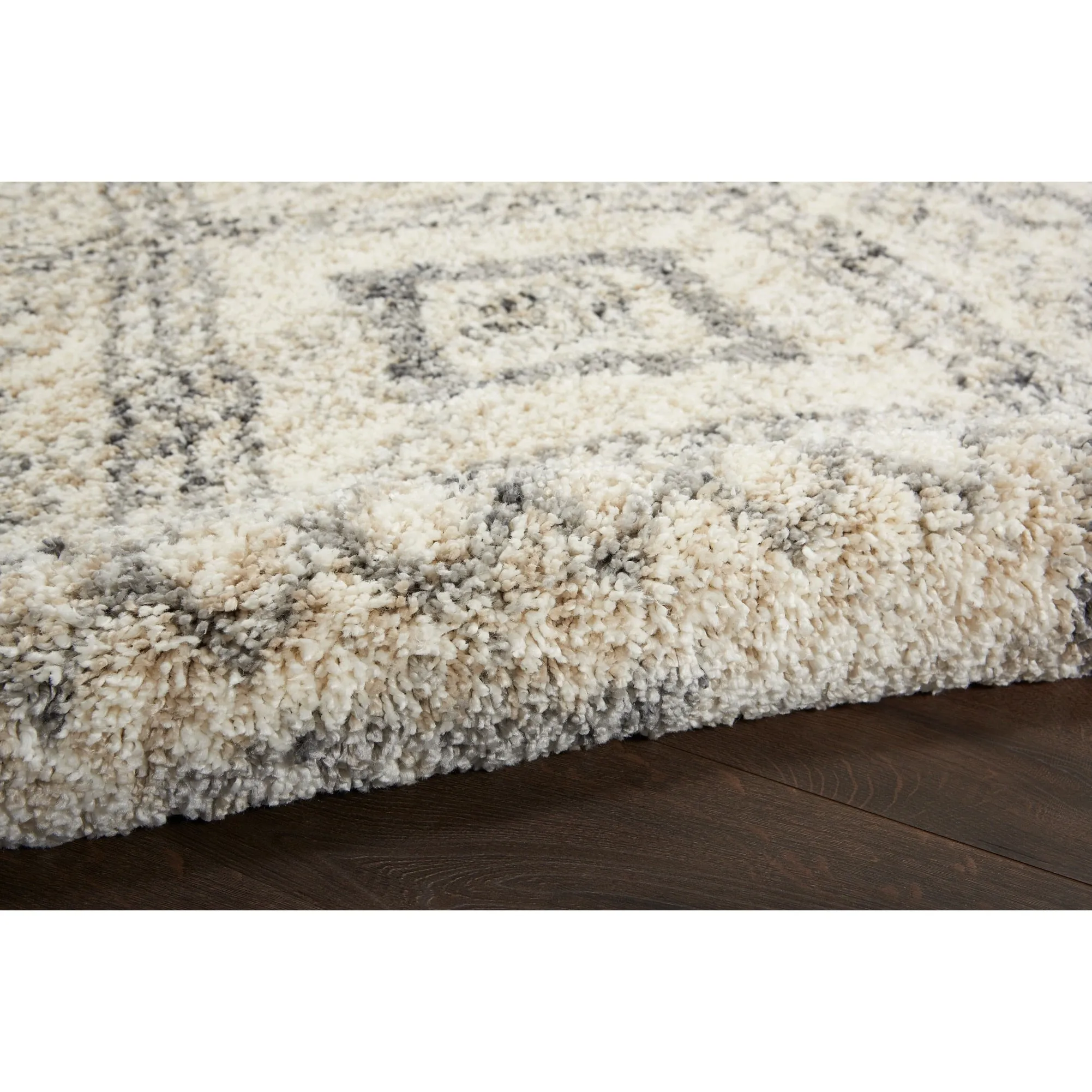 Nourison Scandinavian Shag Contemporary Tribal Area Rug
