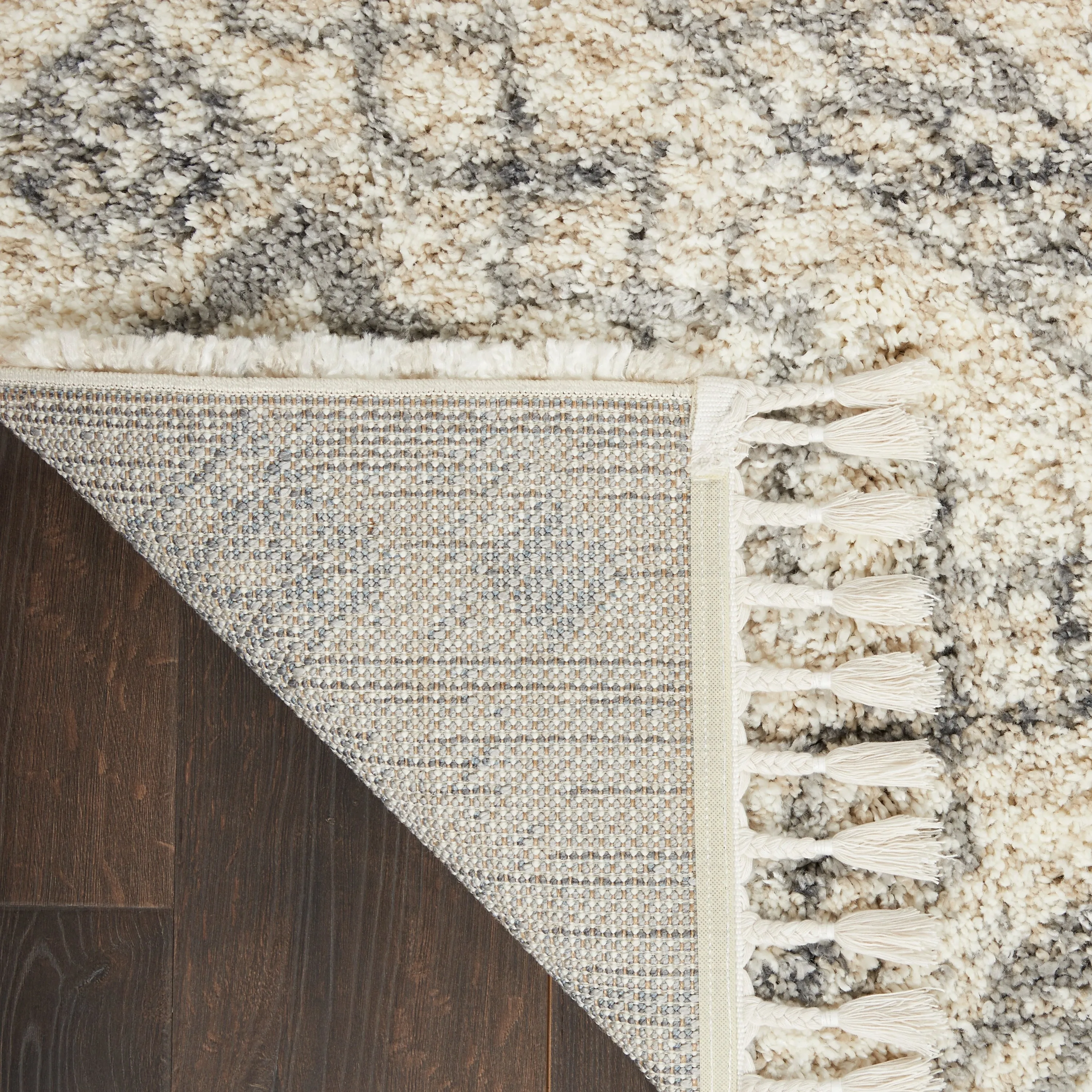 Nourison Scandinavian Shag Contemporary Tribal Area Rug