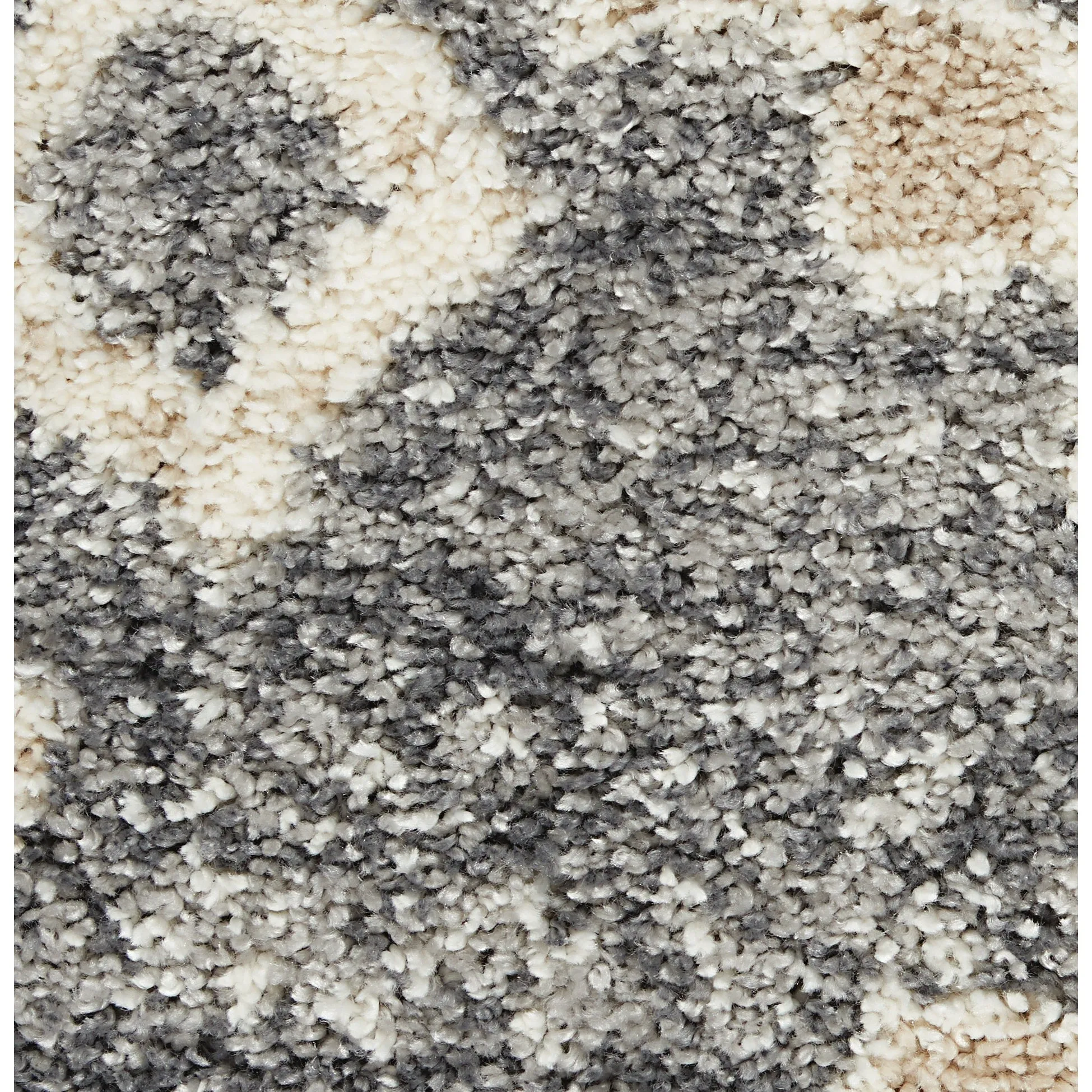 Nourison Scandinavian Shag Contemporary Tribal Area Rug