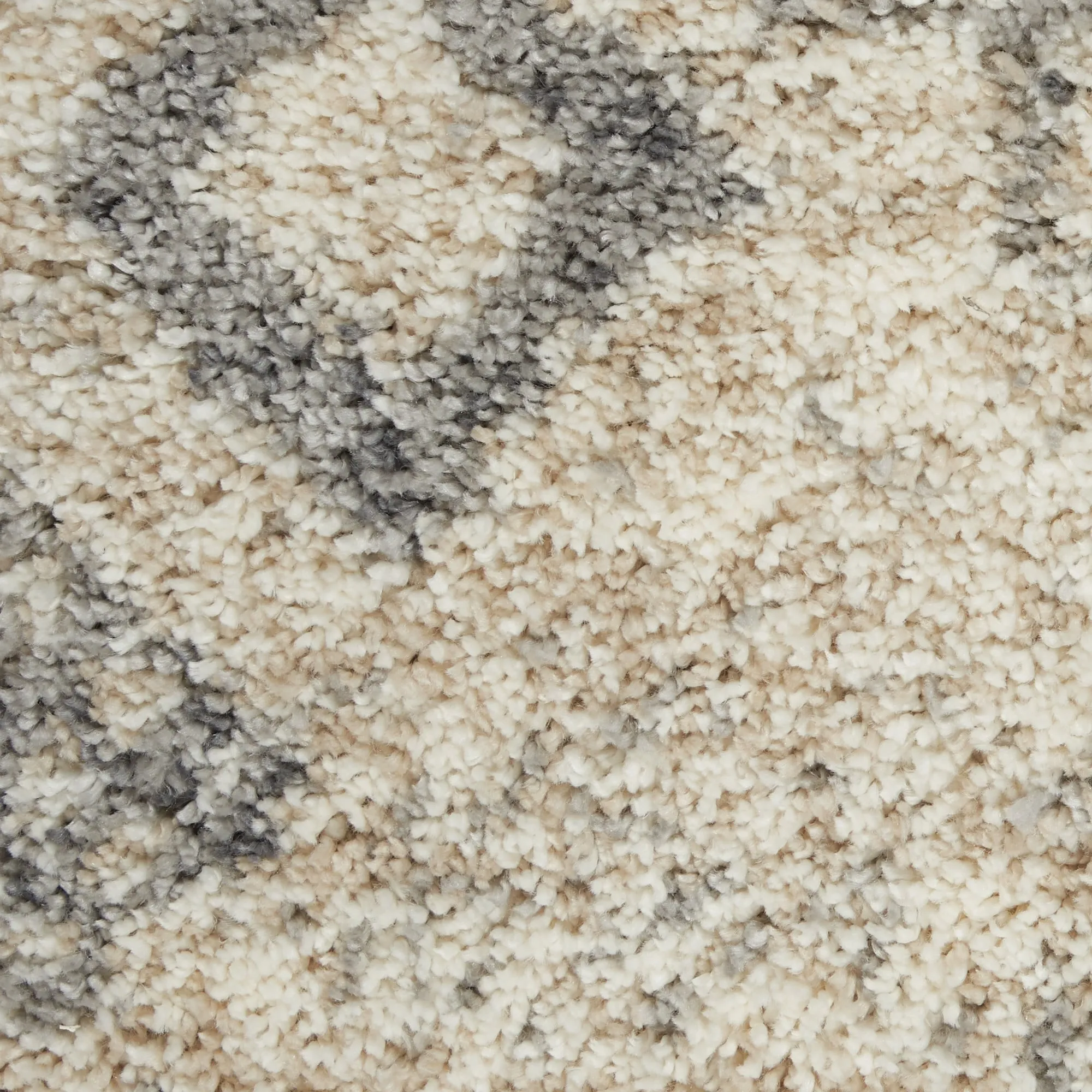 Nourison Scandinavian Shag Contemporary Tribal Area Rug