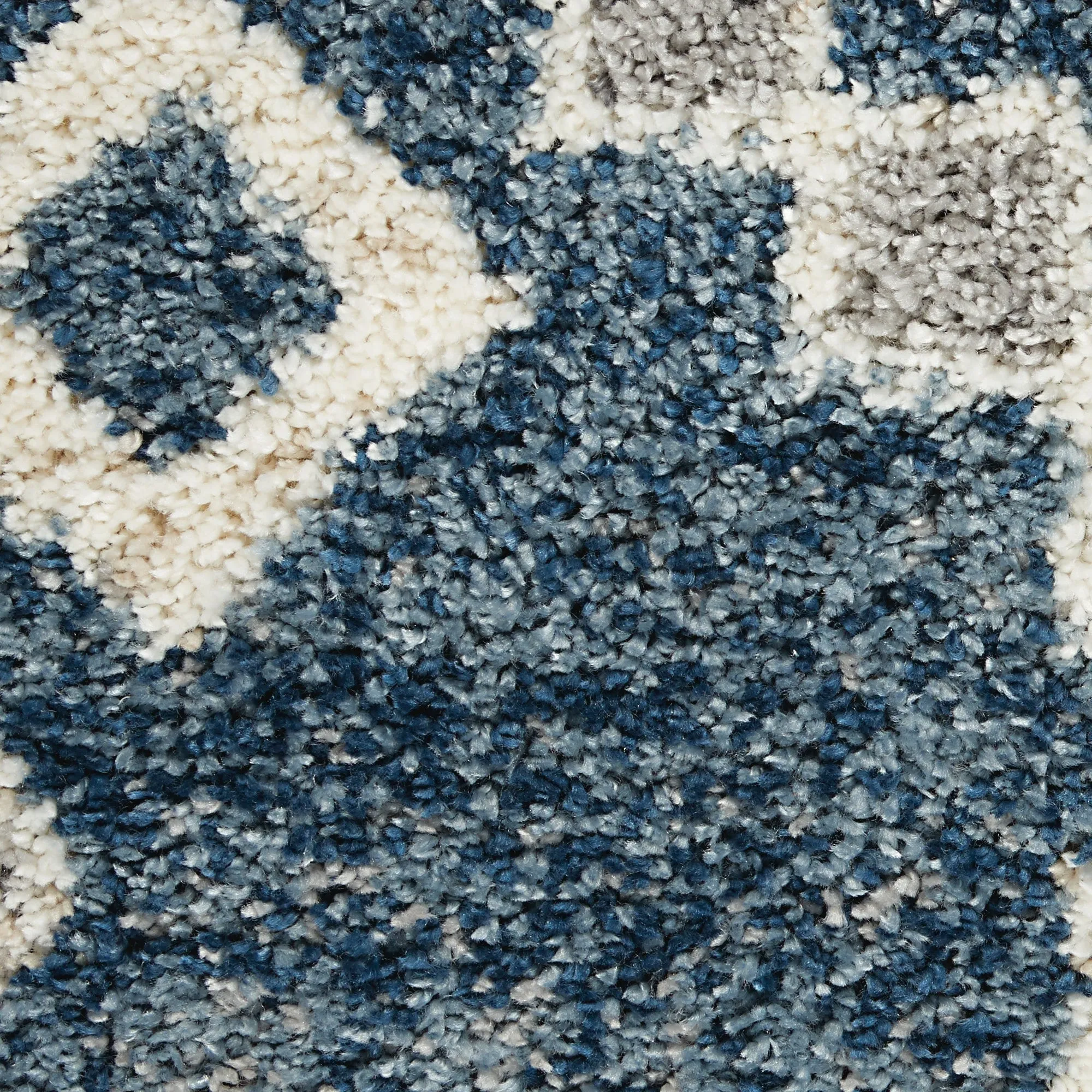 Nourison Scandinavian Shag Contemporary Tribal Area Rug
