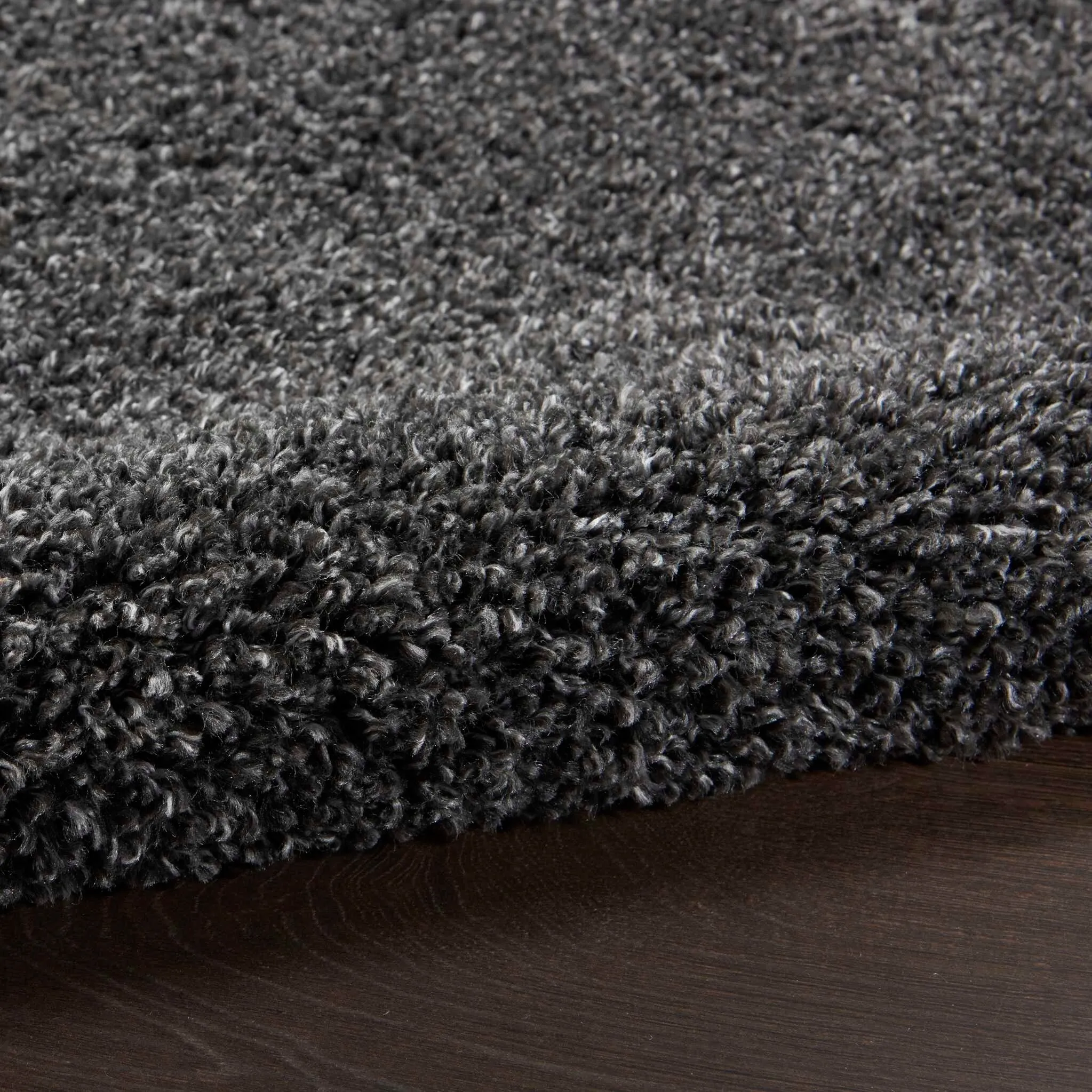 Nourison Shangri-La Solid Modern Plush Shag Area Rug