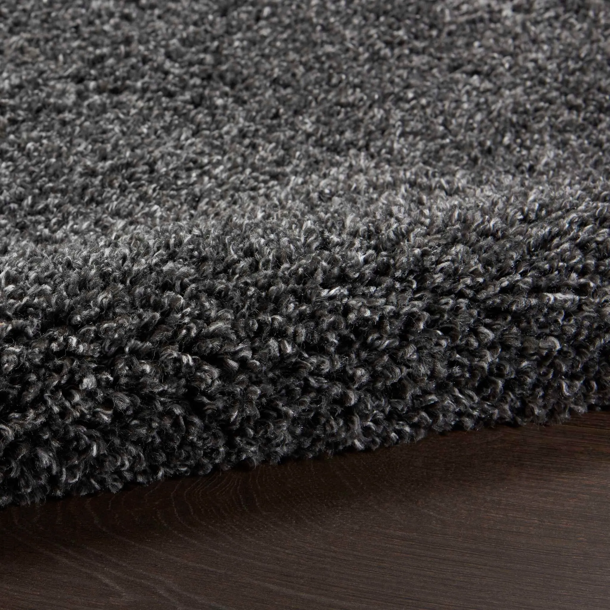Nourison Shangri-La Solid Modern Plush Shag Area Rug