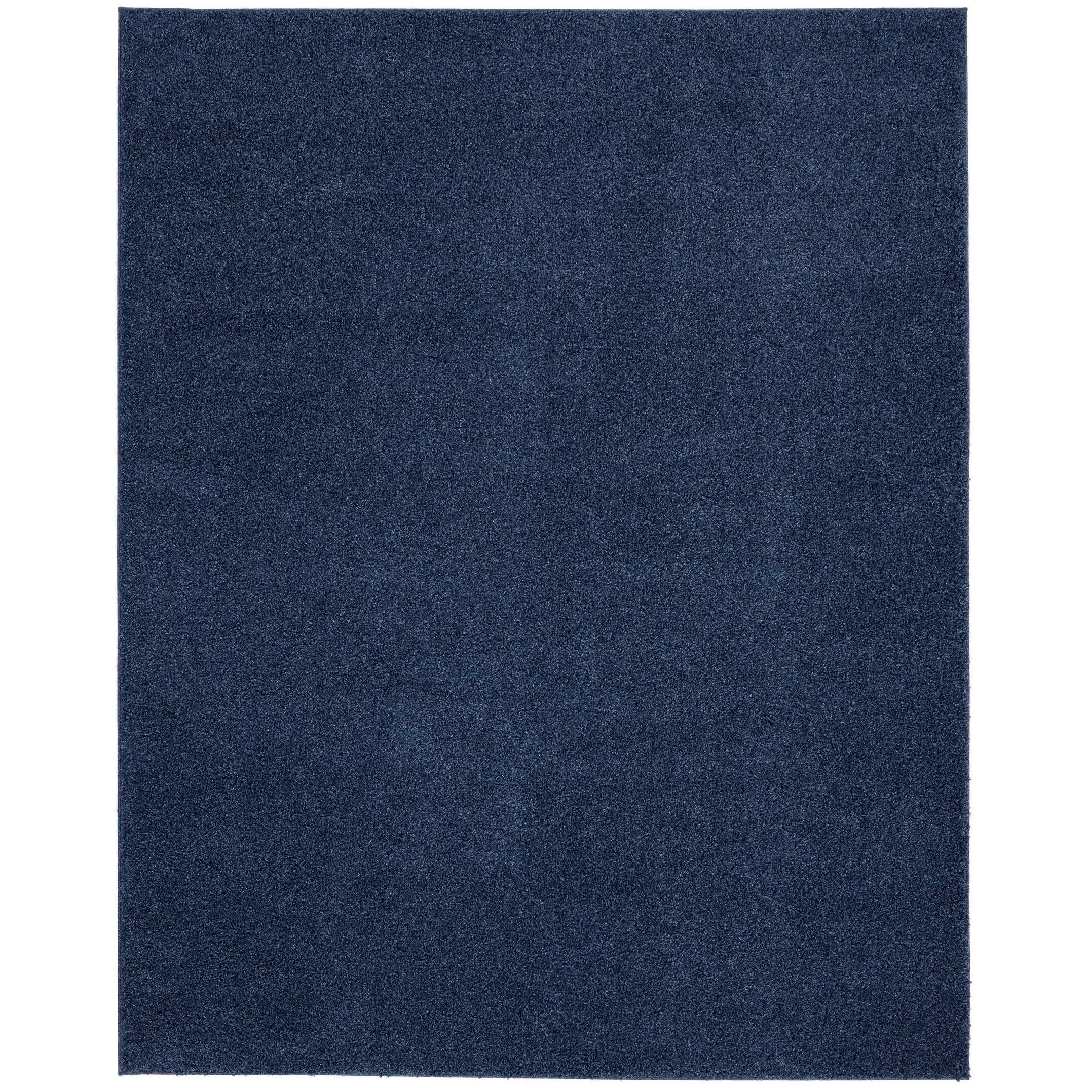 Nourison Shangri-La Solid Modern Plush Shag Area Rug