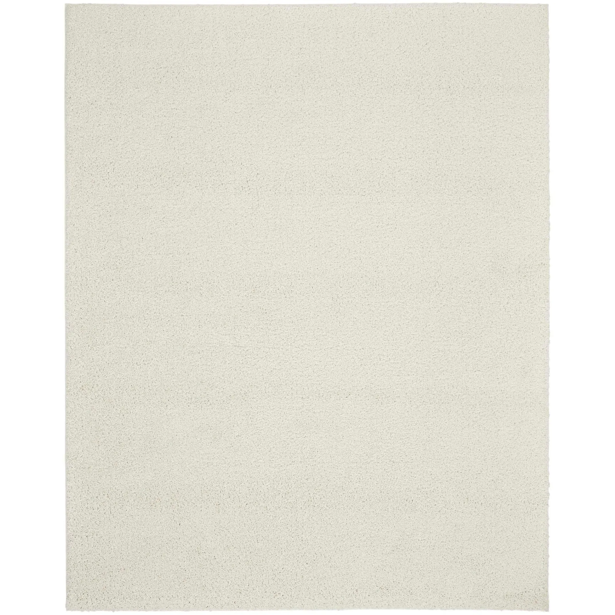 Nourison Shangri-La Solid Modern Plush Shag Area Rug