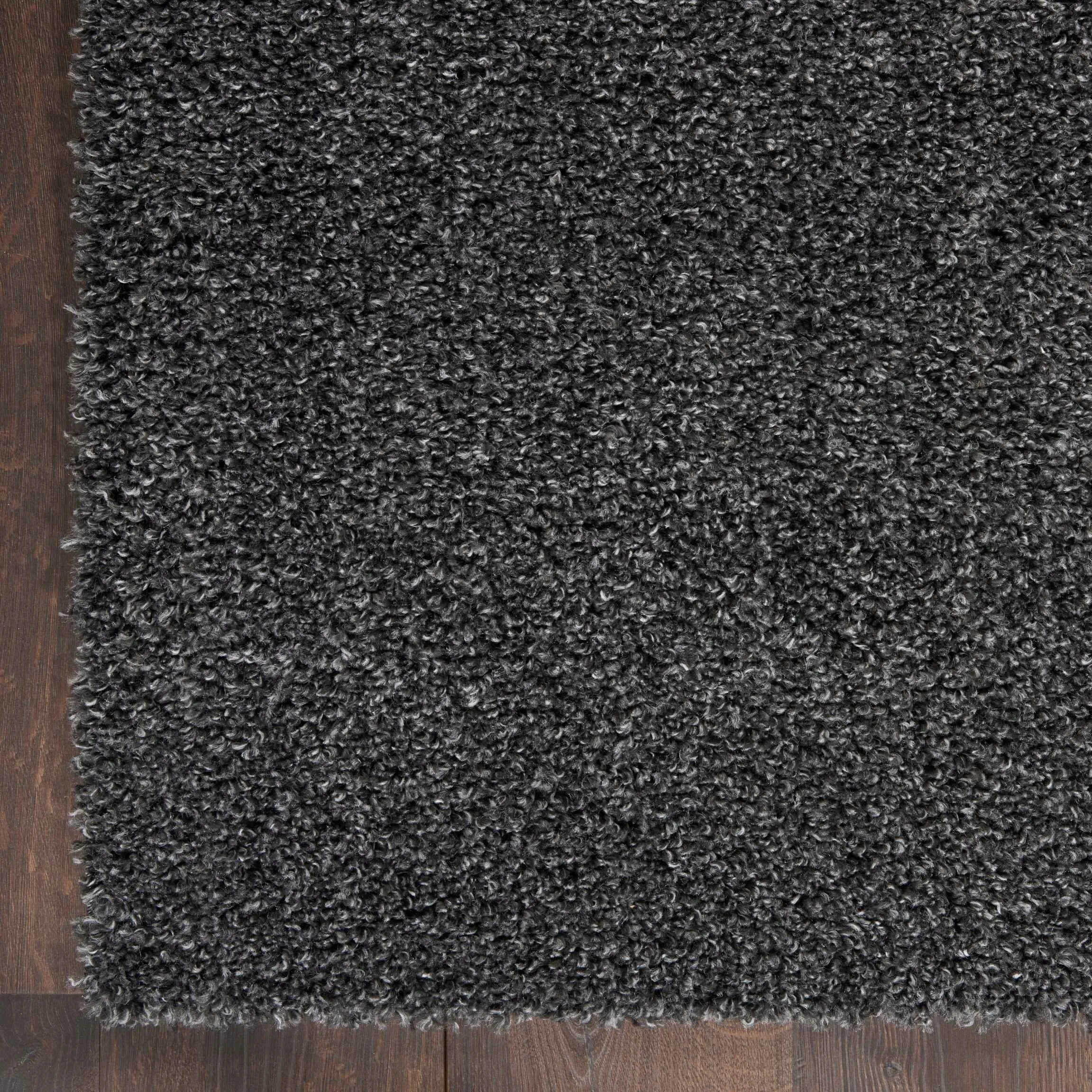 Nourison Shangri-La Solid Modern Plush Shag Area Rug