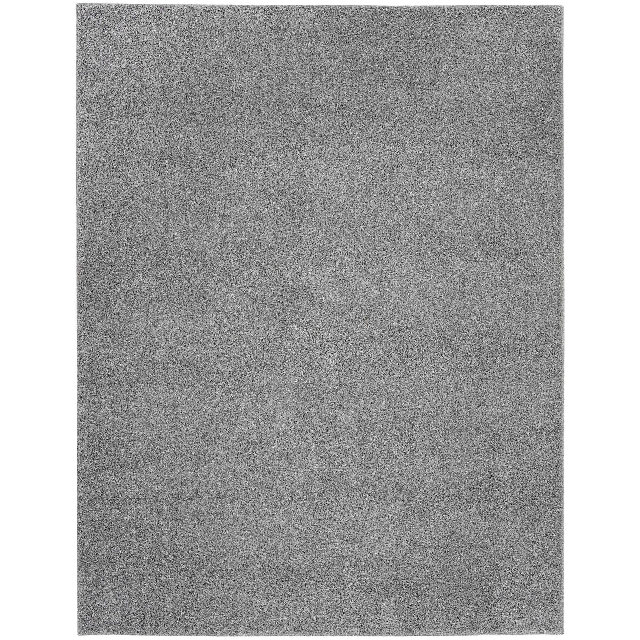 Nourison Shangri-La Solid Modern Plush Shag Area Rug