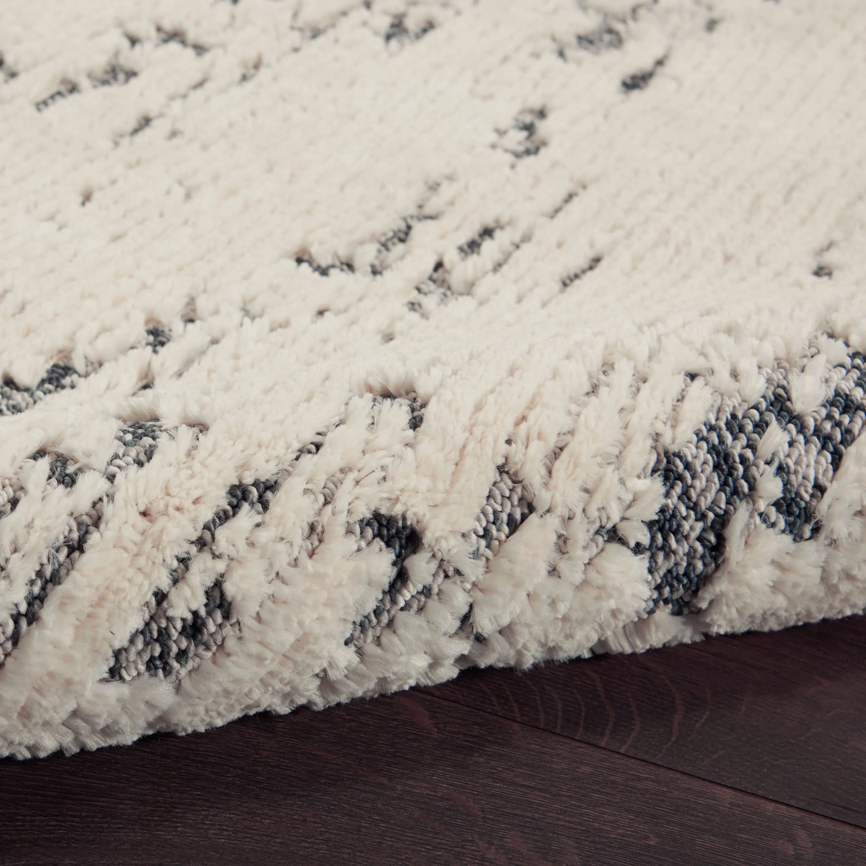 Nourison Textured Contemporary Abstract Area Rug