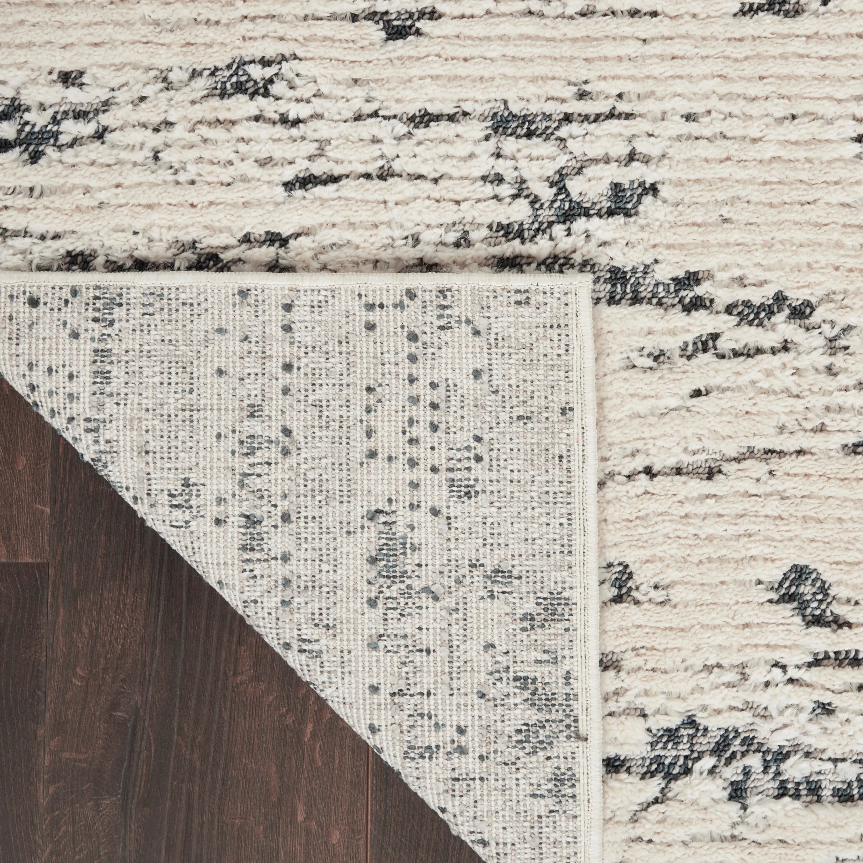 Nourison Textured Contemporary Abstract Area Rug