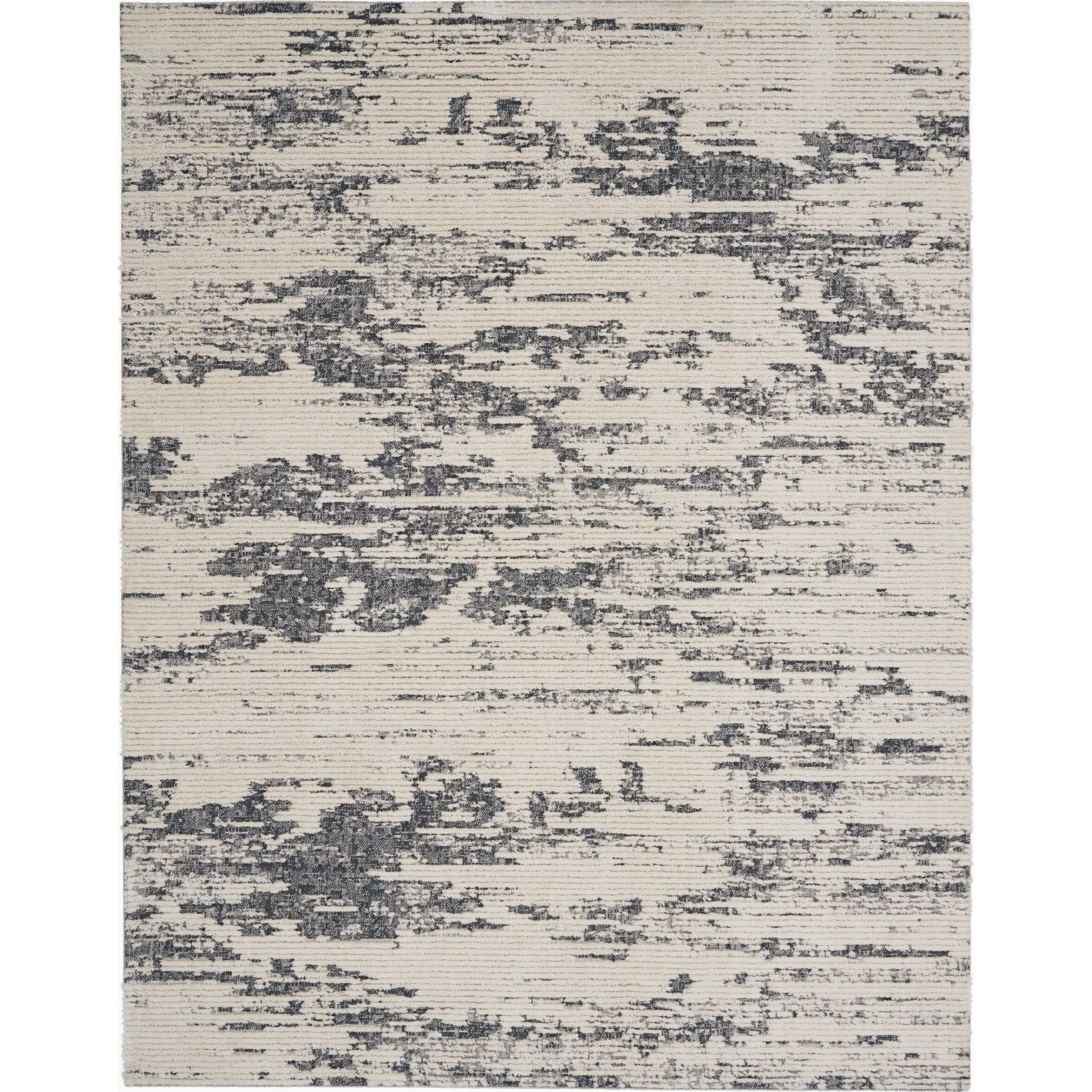 Nourison Textured Contemporary Abstract Area Rug