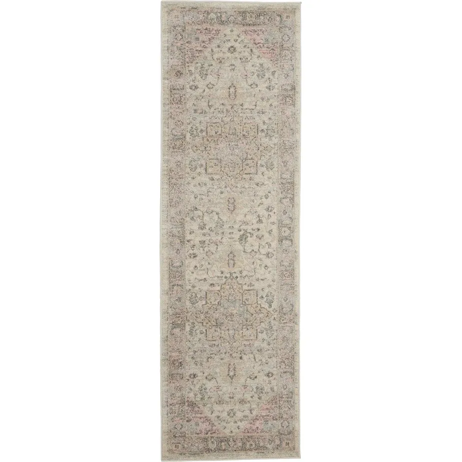 Nourison Tranquil Traditional Persian Medallion Area Rug