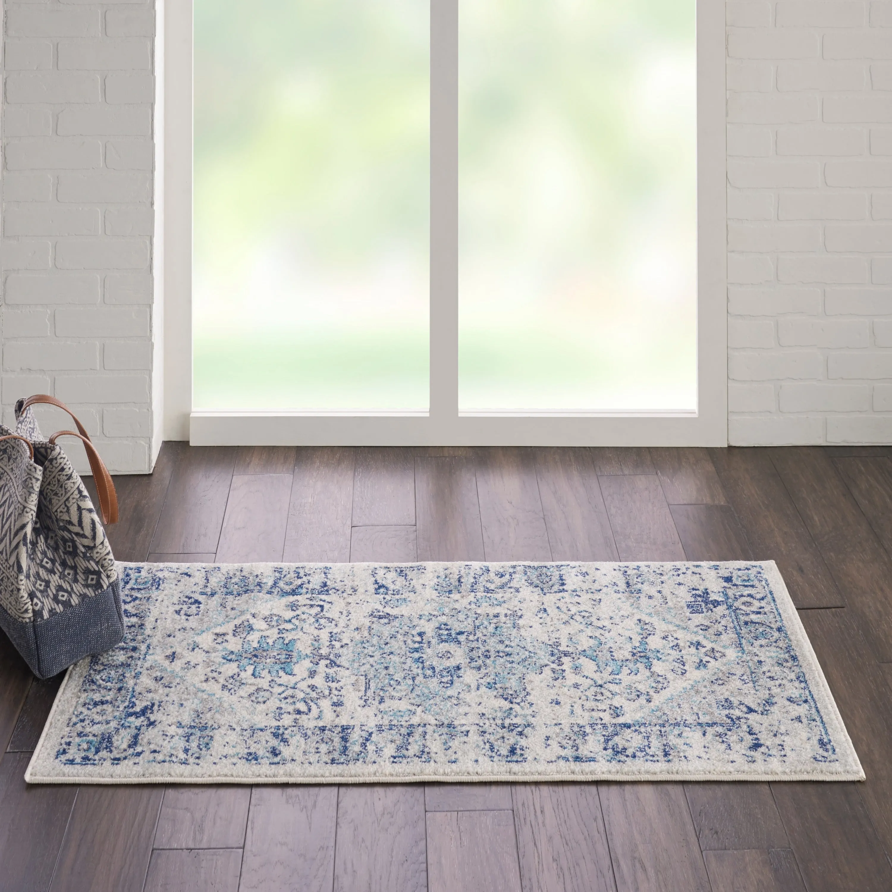 Nourison Tranquil Traditional Persian Medallion Area Rug