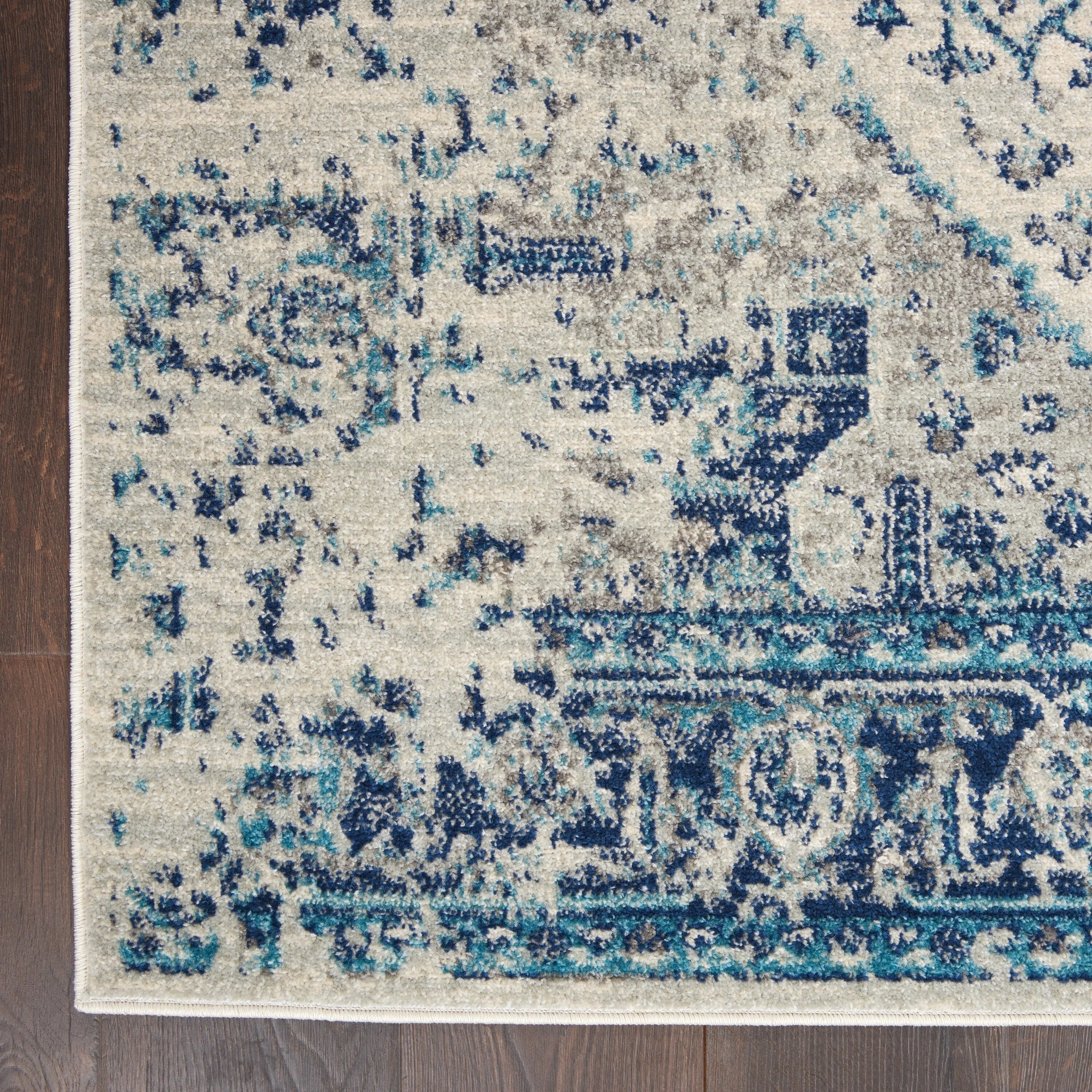 Nourison Tranquil Traditional Persian Medallion Area Rug