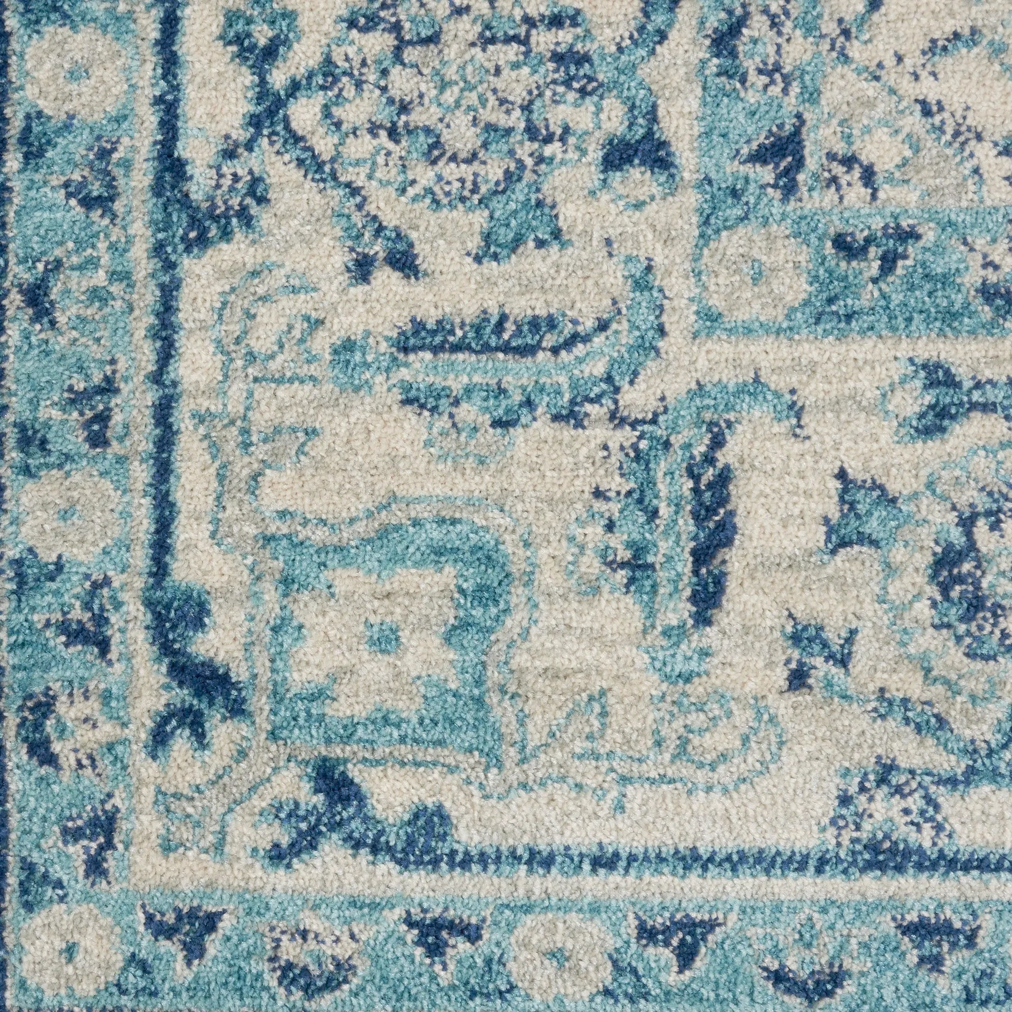Nourison Tranquil Traditional Persian Medallion Area Rug