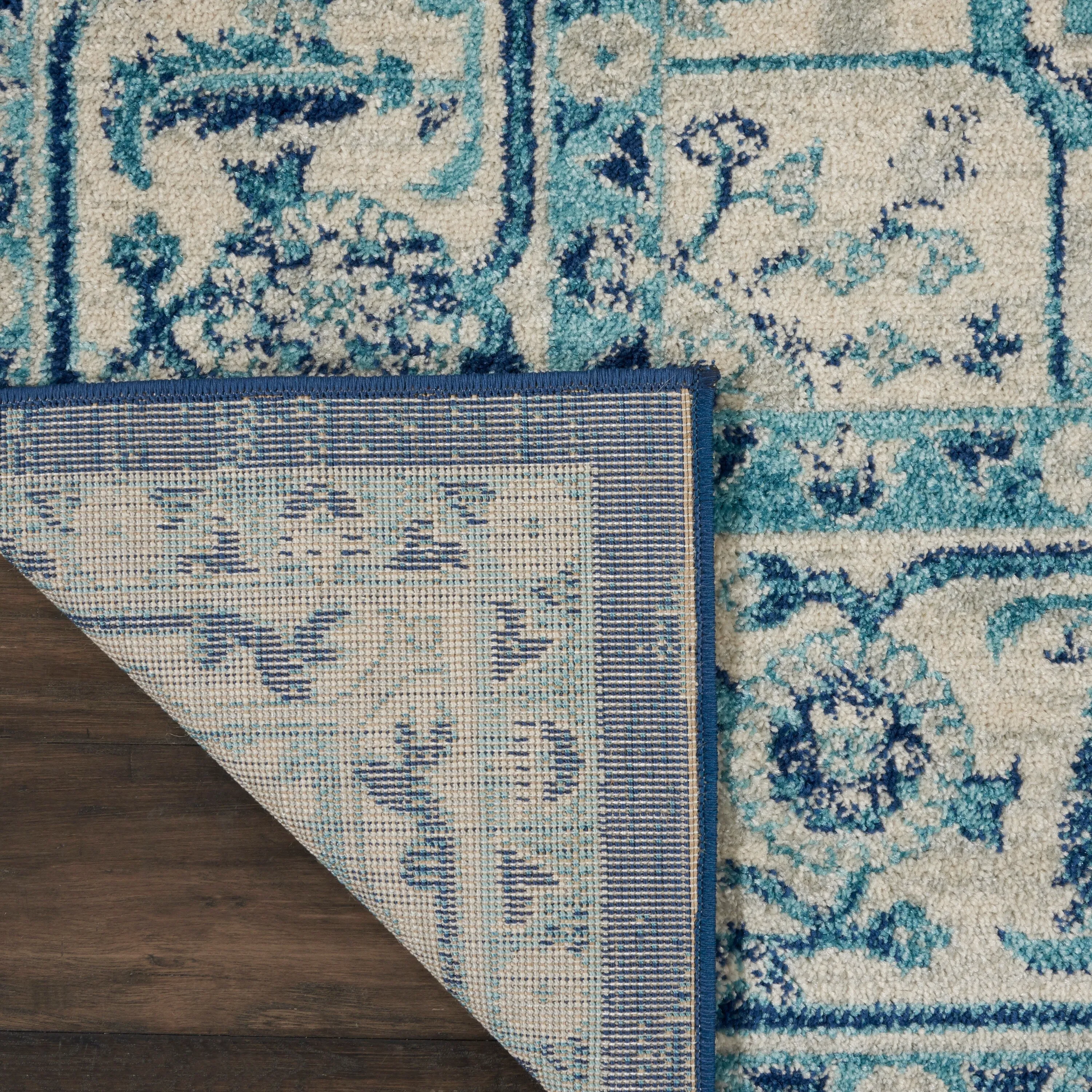 Nourison Tranquil Traditional Persian Medallion Area Rug