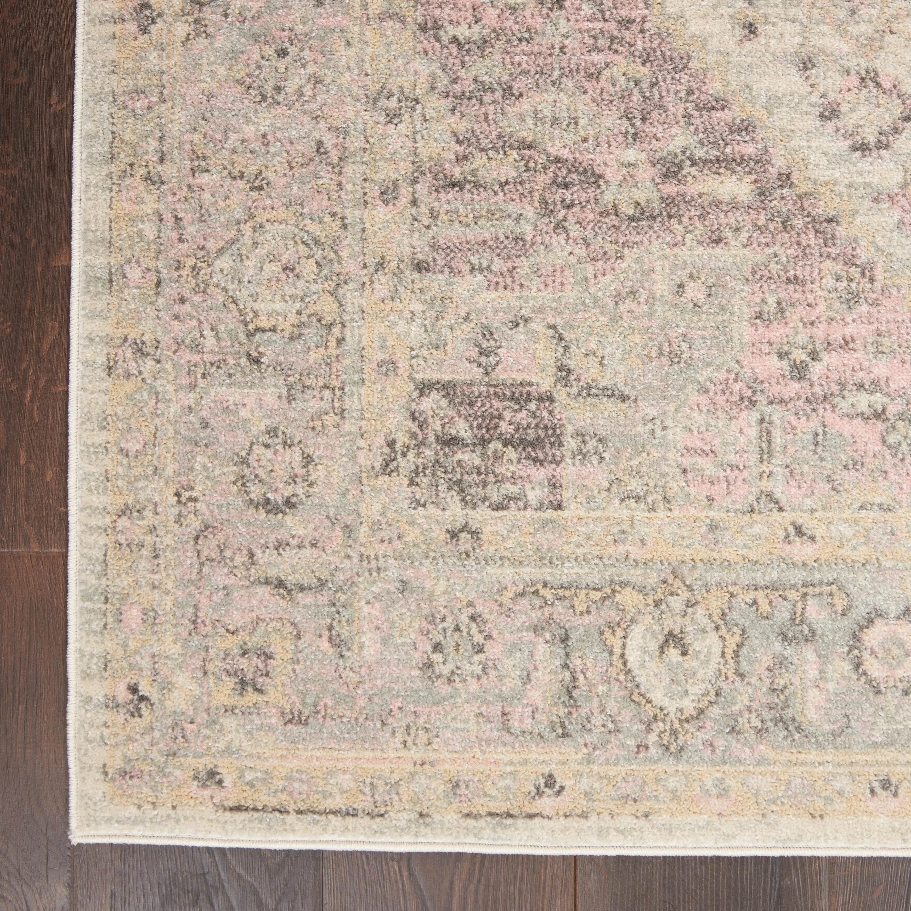 Nourison Tranquil Traditional Persian Medallion Area Rug