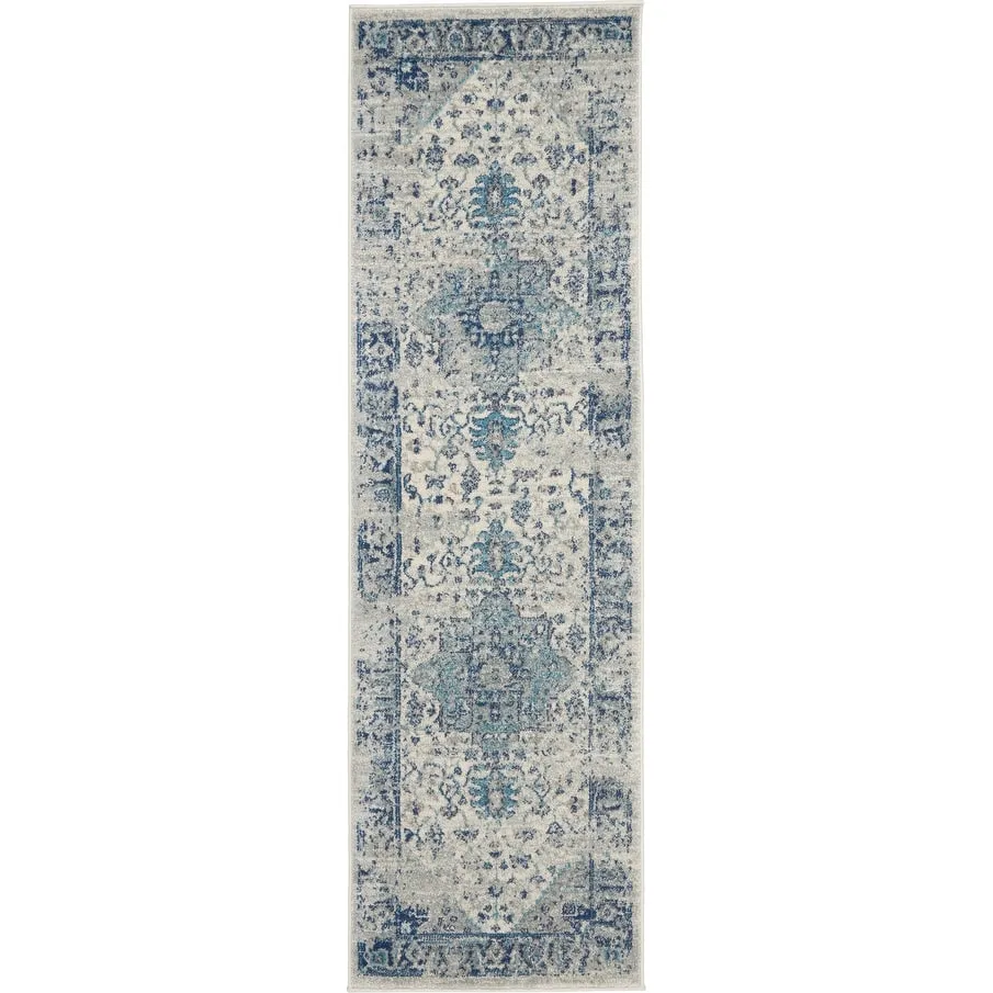 Nourison Tranquil Traditional Persian Medallion Area Rug