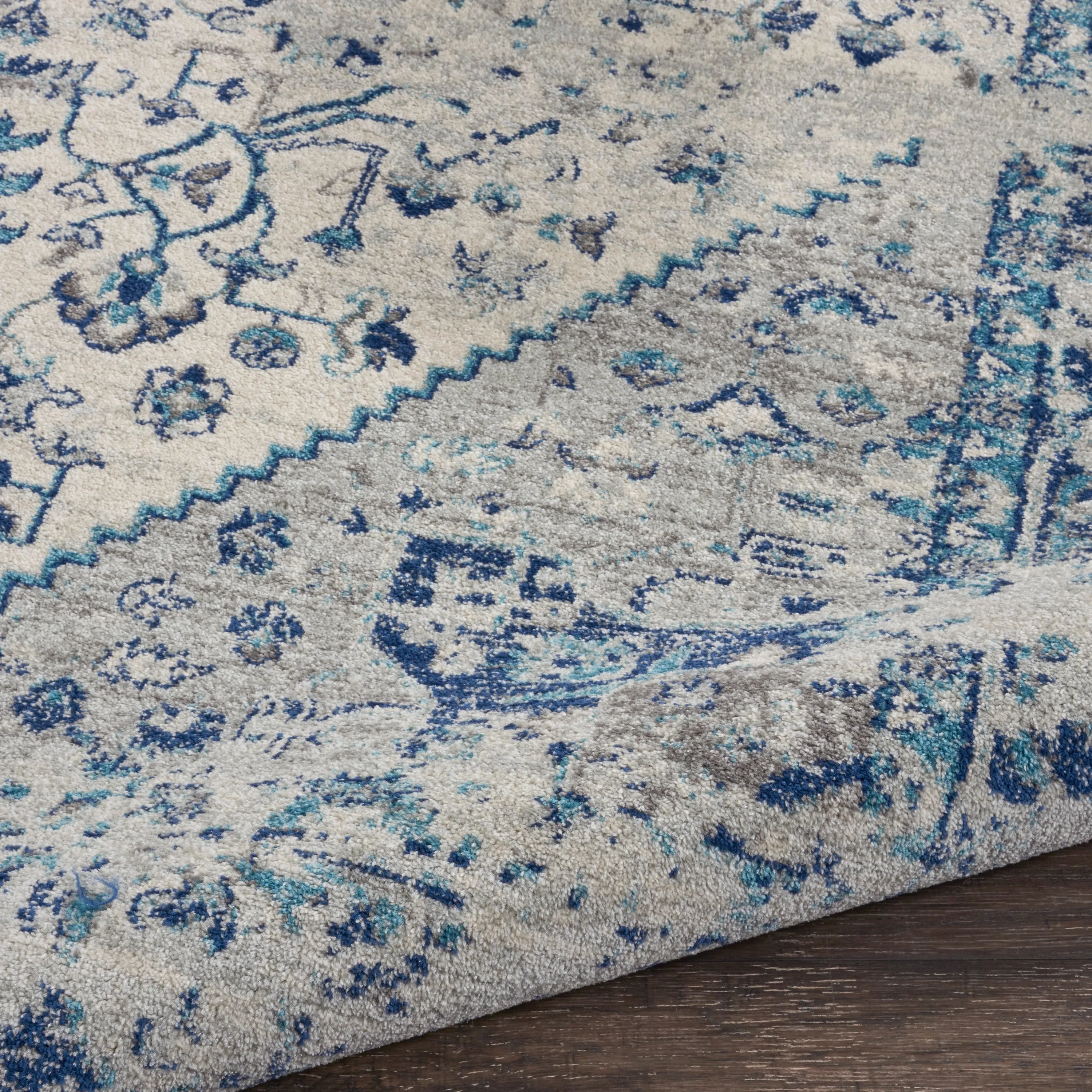 Nourison Tranquil Traditional Persian Medallion Area Rug