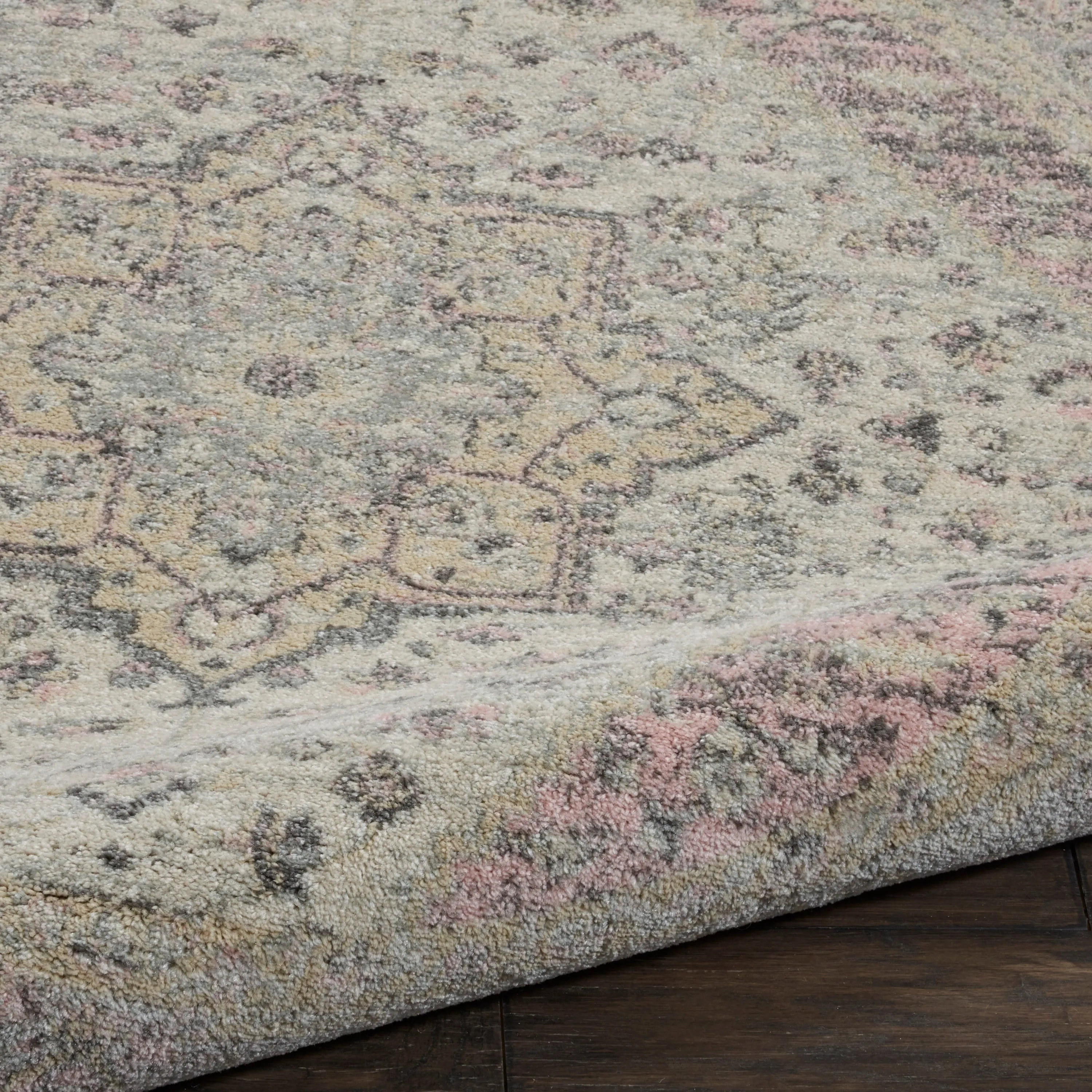 Nourison Tranquil Traditional Persian Medallion Area Rug