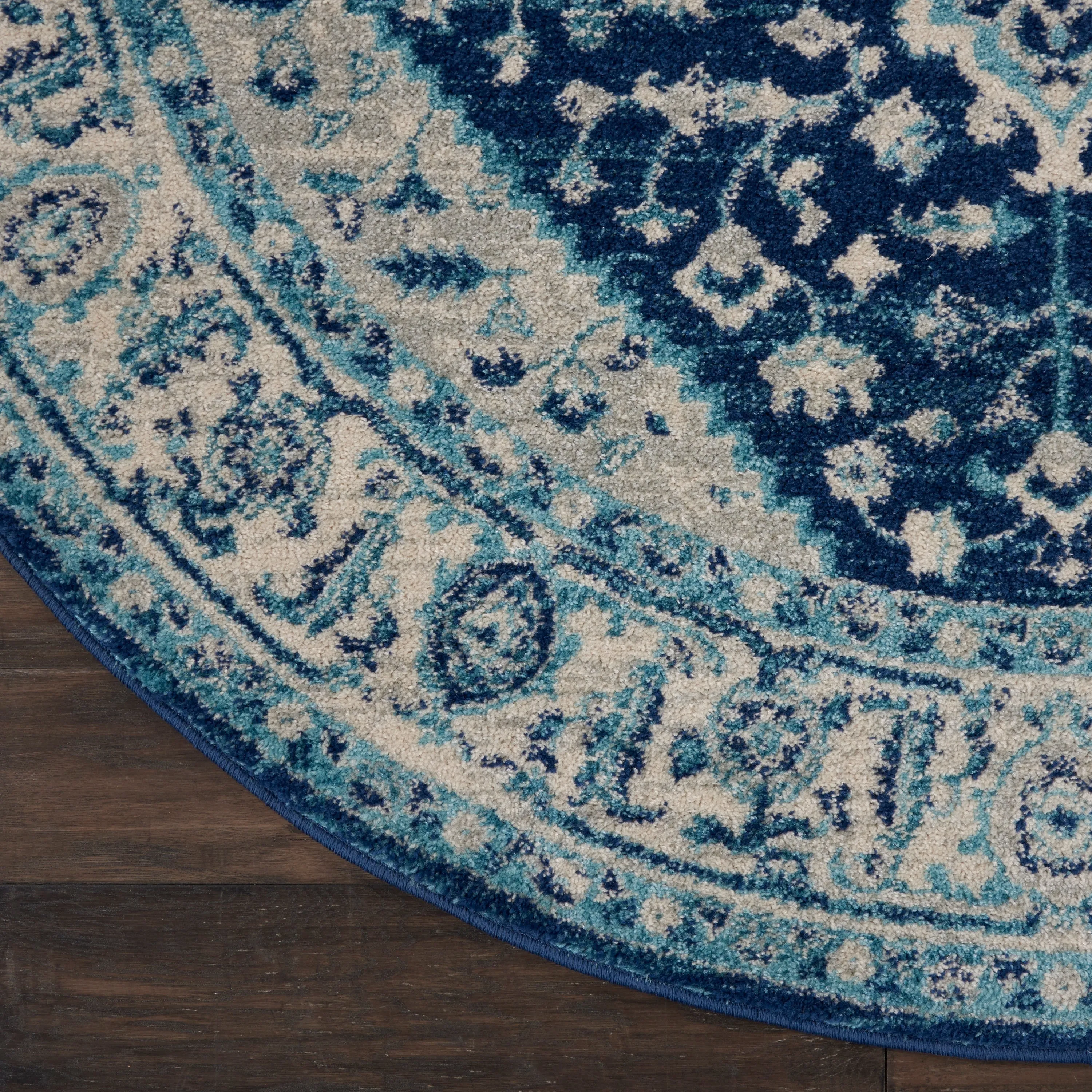 Nourison Tranquil Traditional Persian Medallion Area Rug