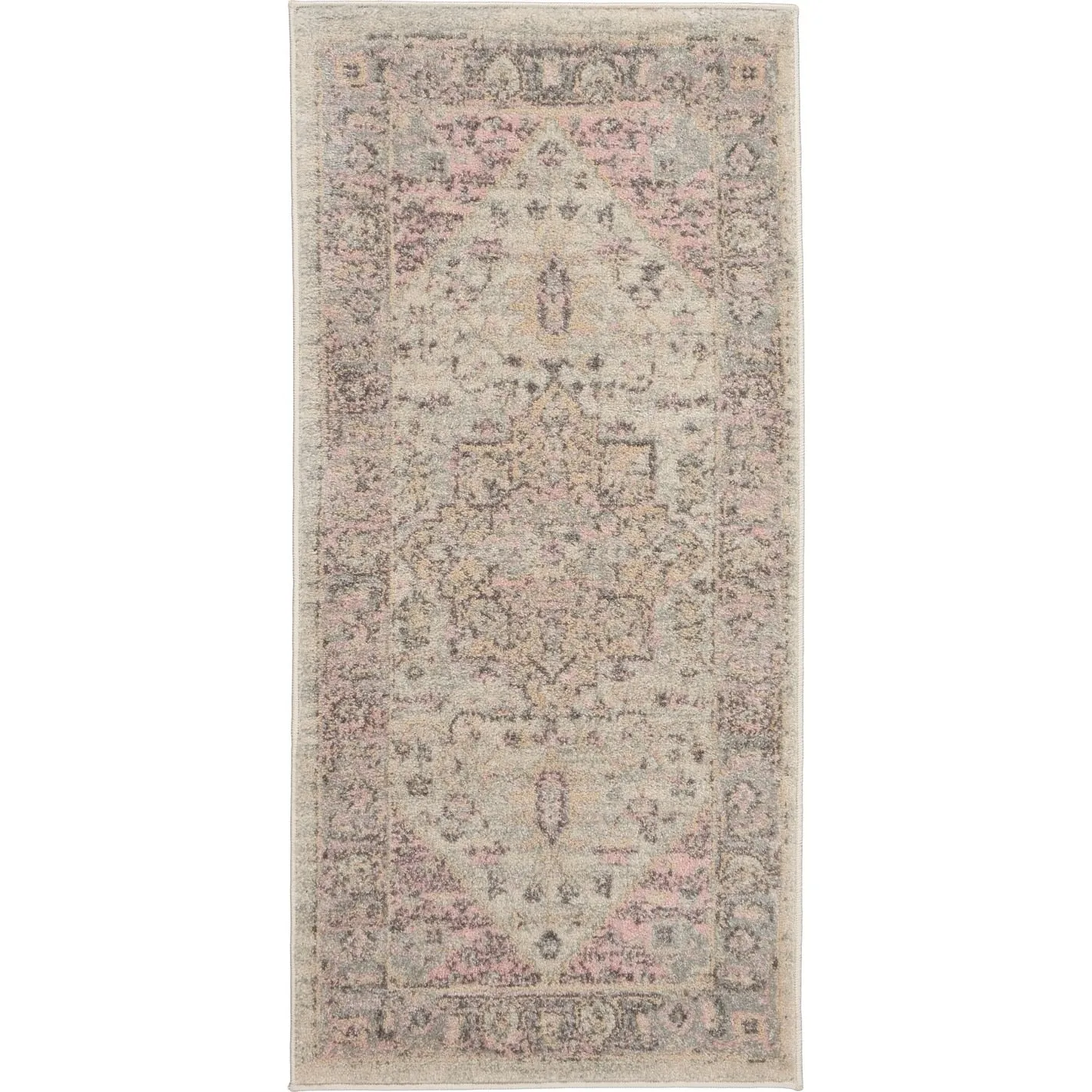 Nourison Tranquil Traditional Persian Medallion Area Rug