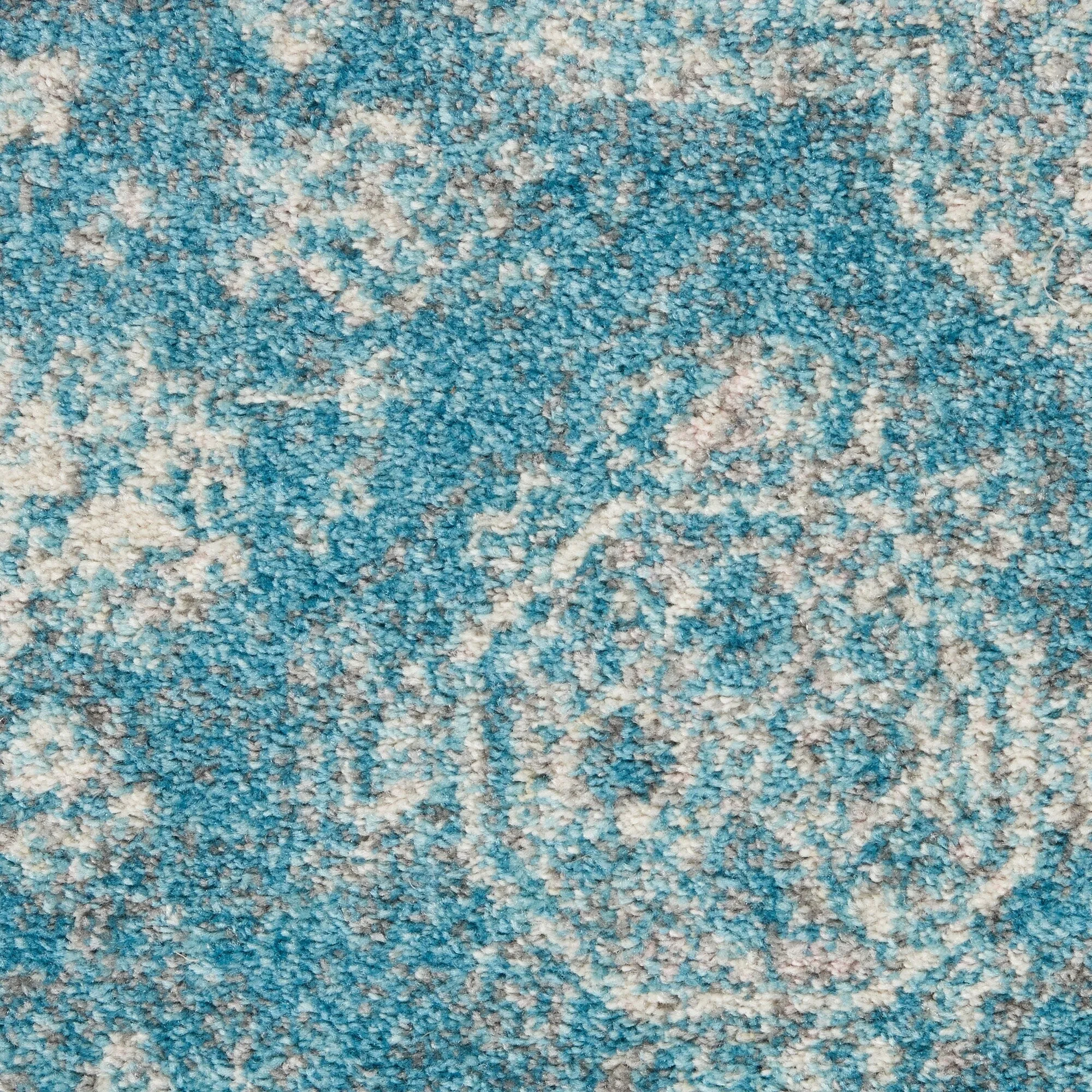 Nourison Tranquil Vintage French Country Contemporary Geometric Area Rug
