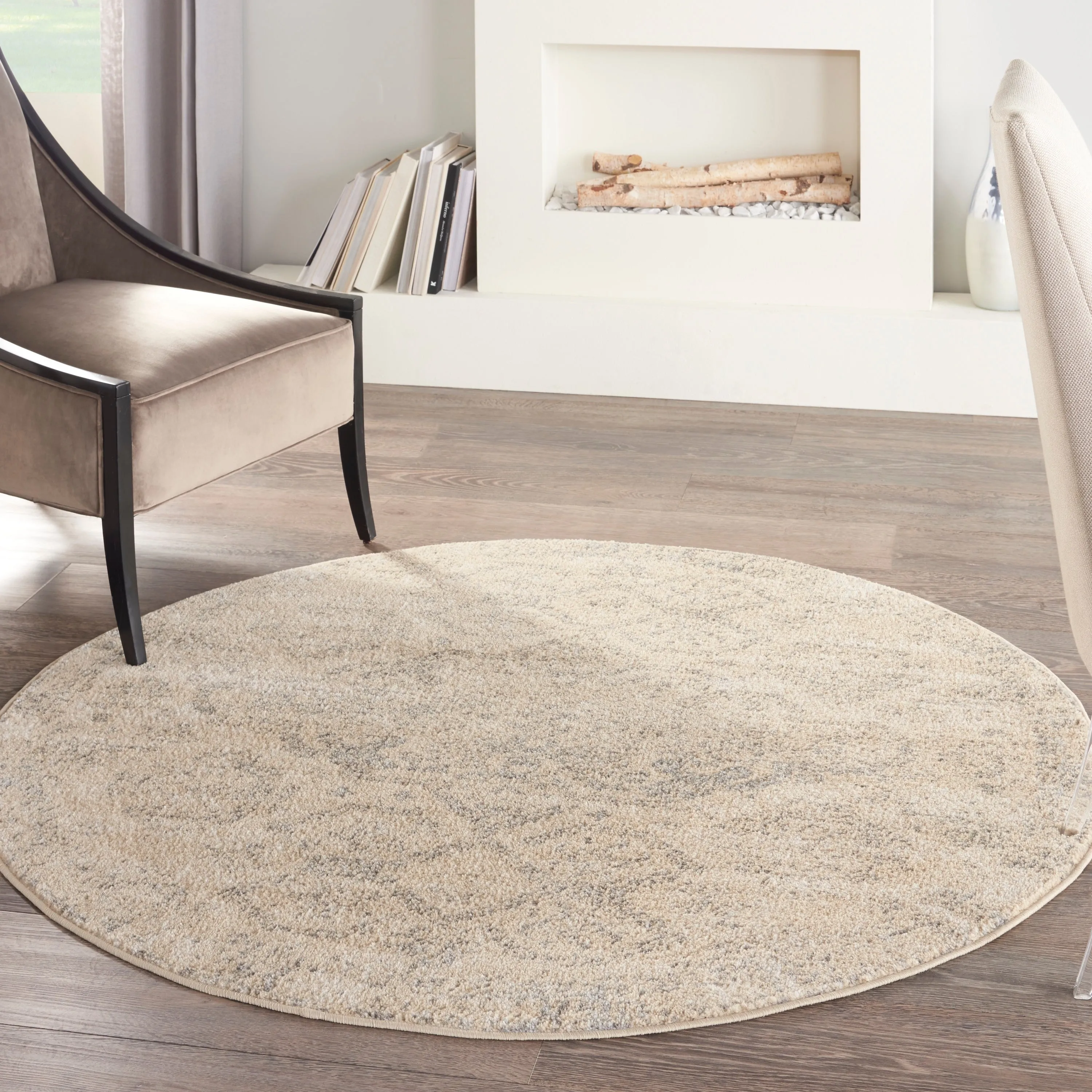 Nourison Tranquil Vintage French Country Contemporary Geometric Area Rug