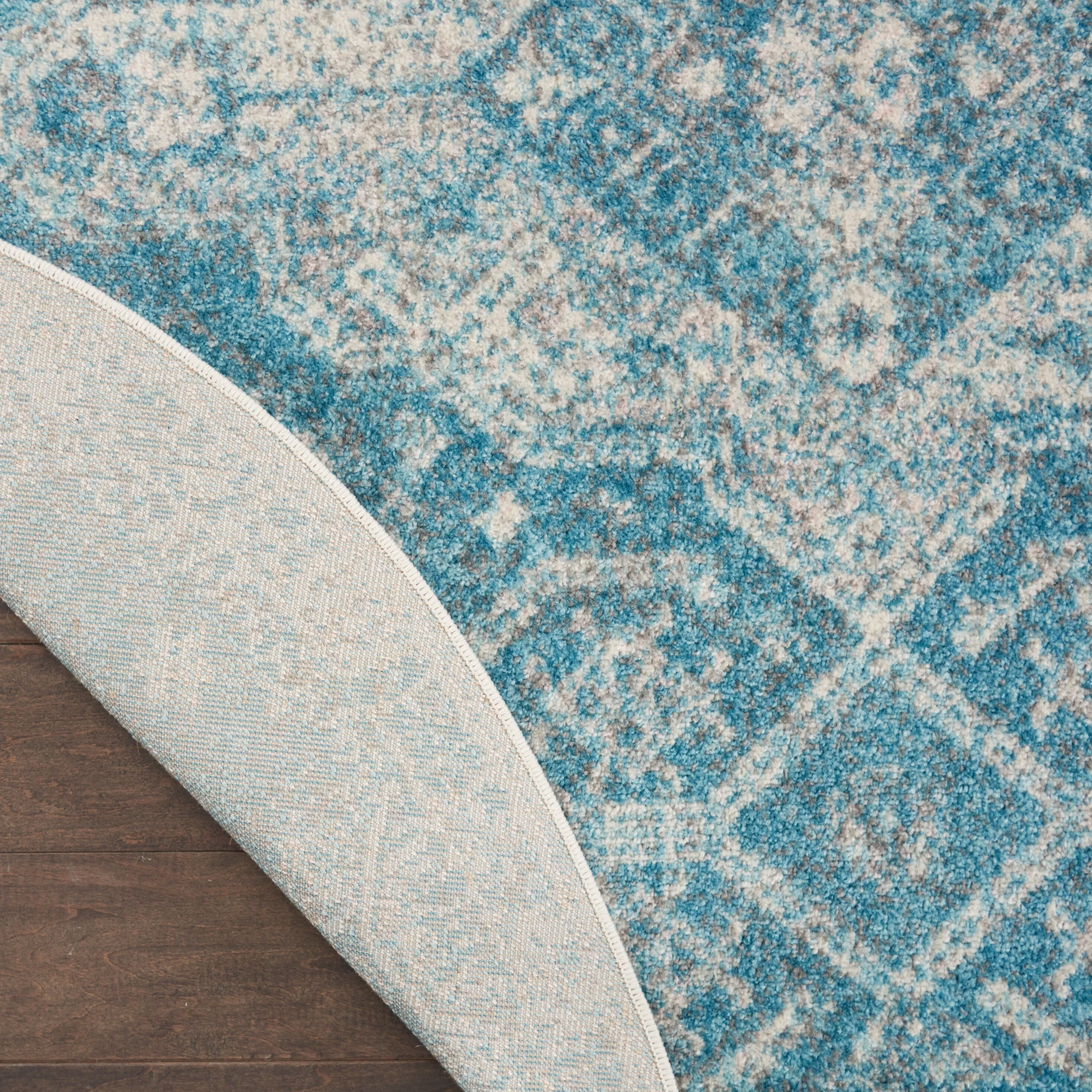 Nourison Tranquil Vintage French Country Contemporary Geometric Area Rug