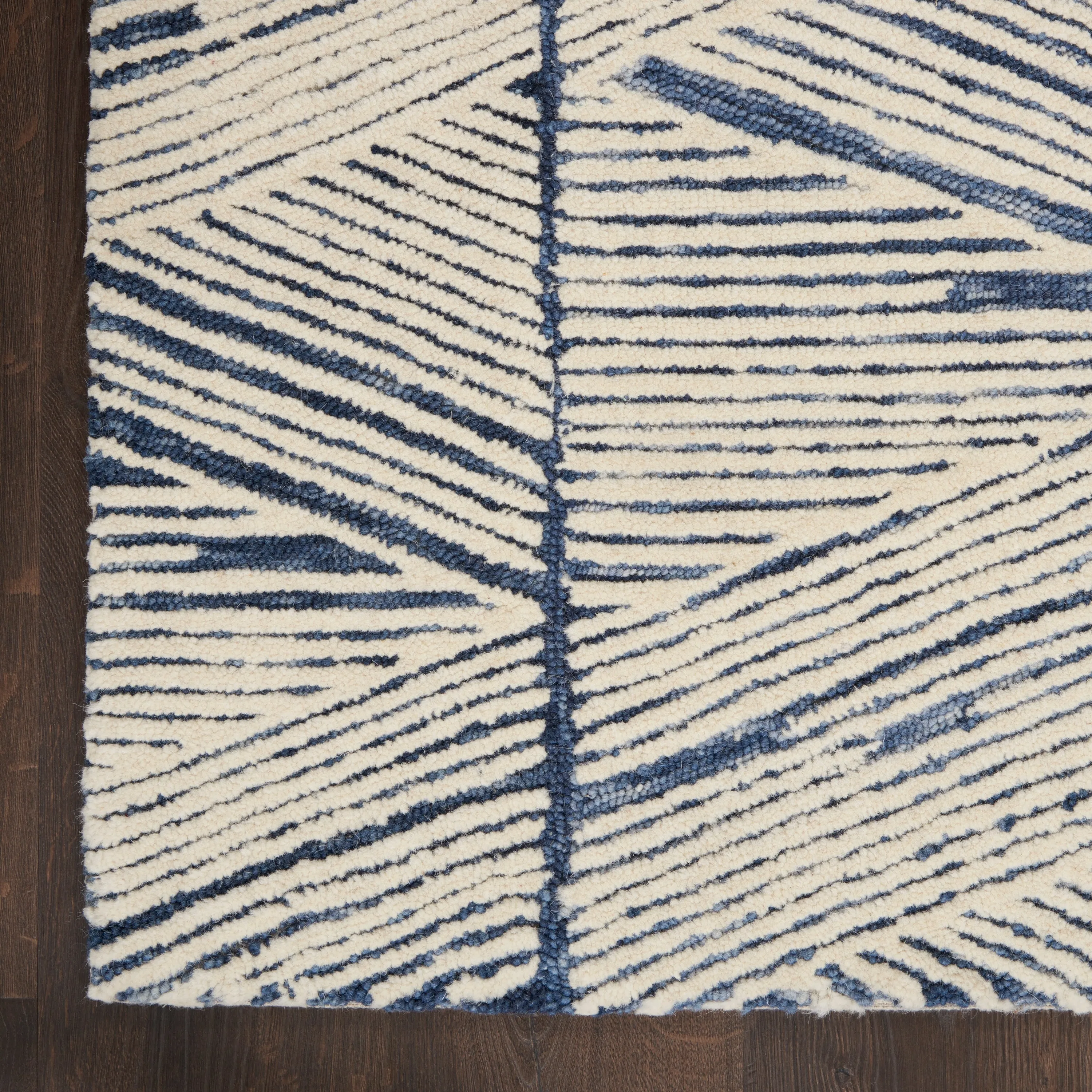 Nourison Vail Textured Rustic Farmhouse Area Rug