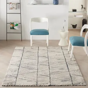 Nourison Vail Textured Rustic Farmhouse Area Rug