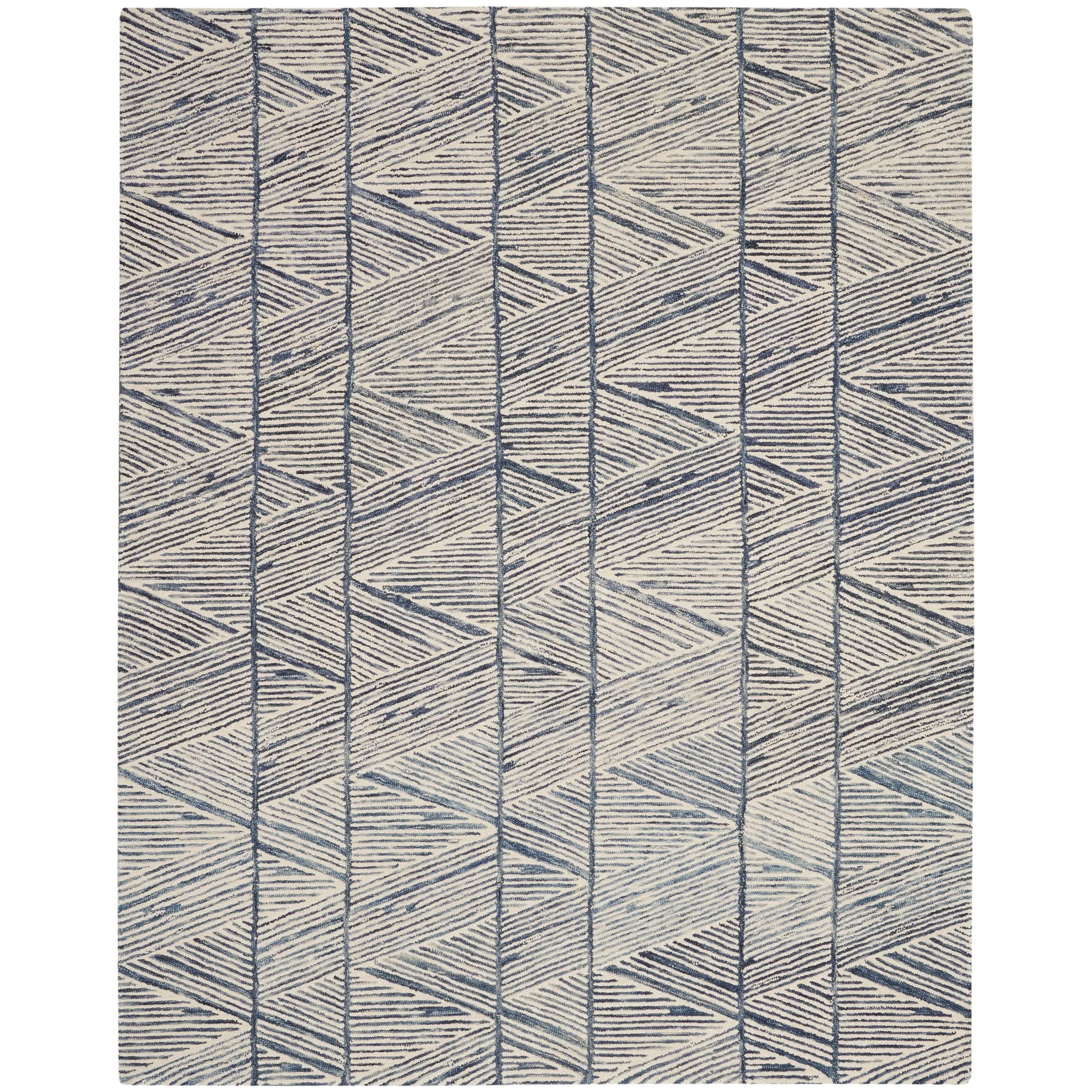 Nourison Vail Textured Rustic Farmhouse Area Rug