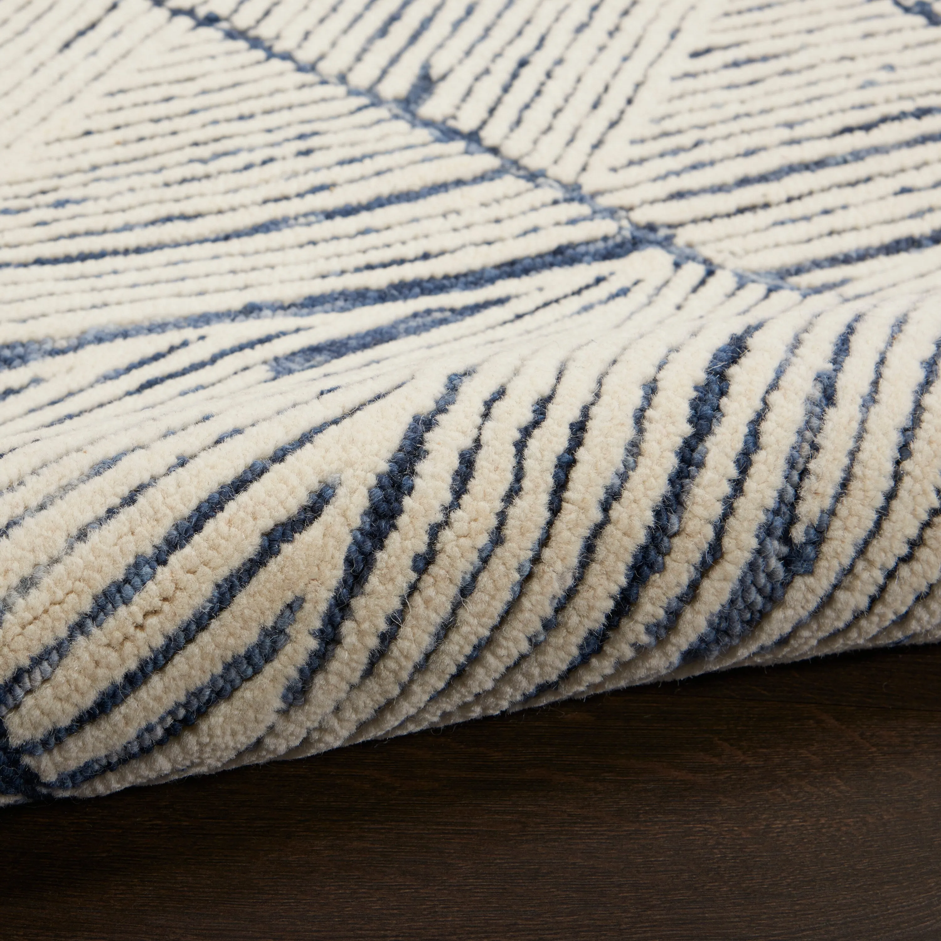 Nourison Vail Textured Rustic Farmhouse Area Rug